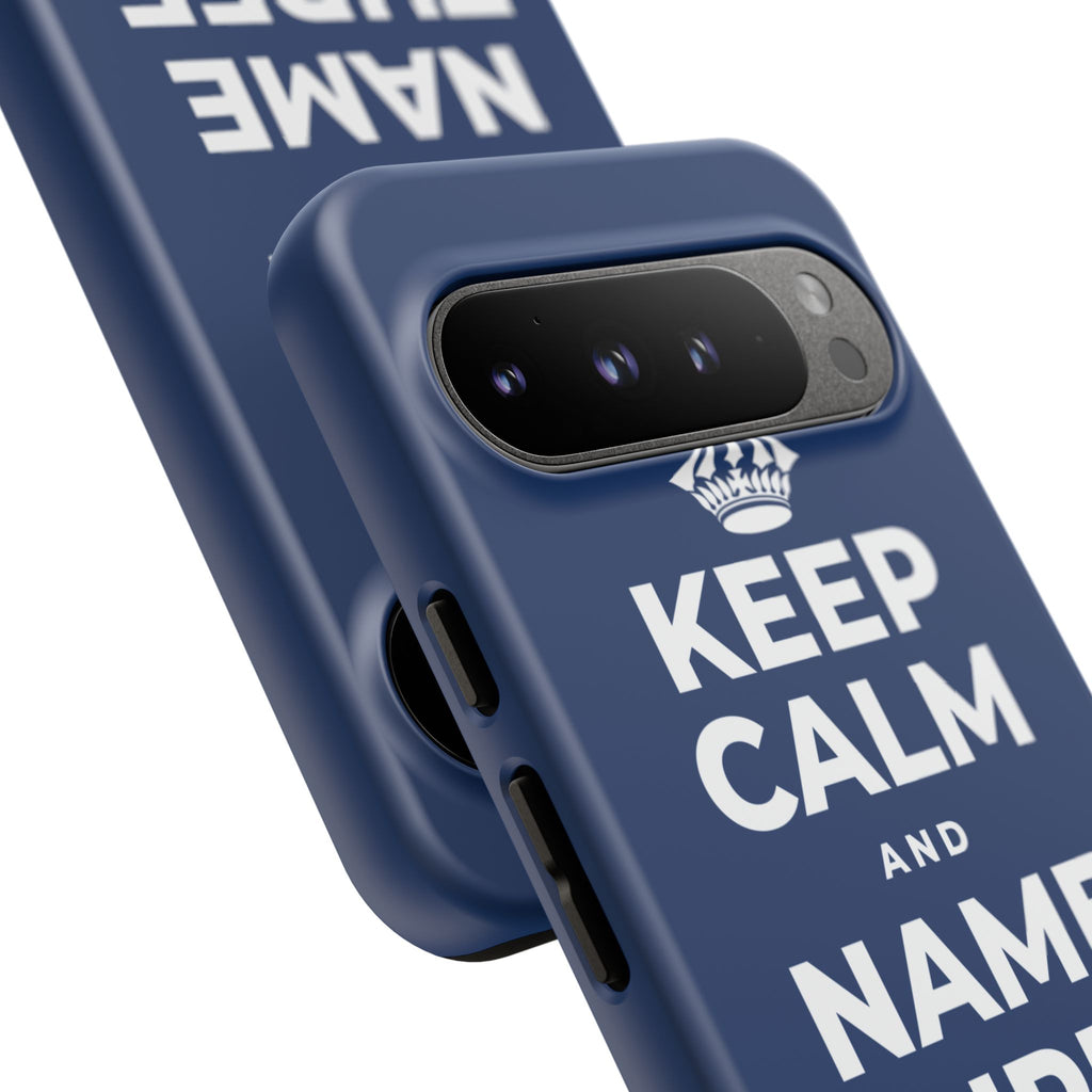KEEP CALM AND NAME THREE GOOD THINGS Phone Case