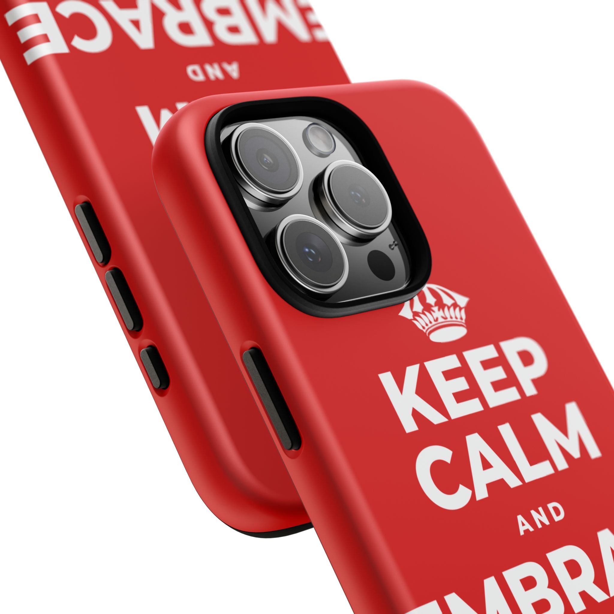KEEP CALM AND EMBRACE THE CHANGE Phone Case