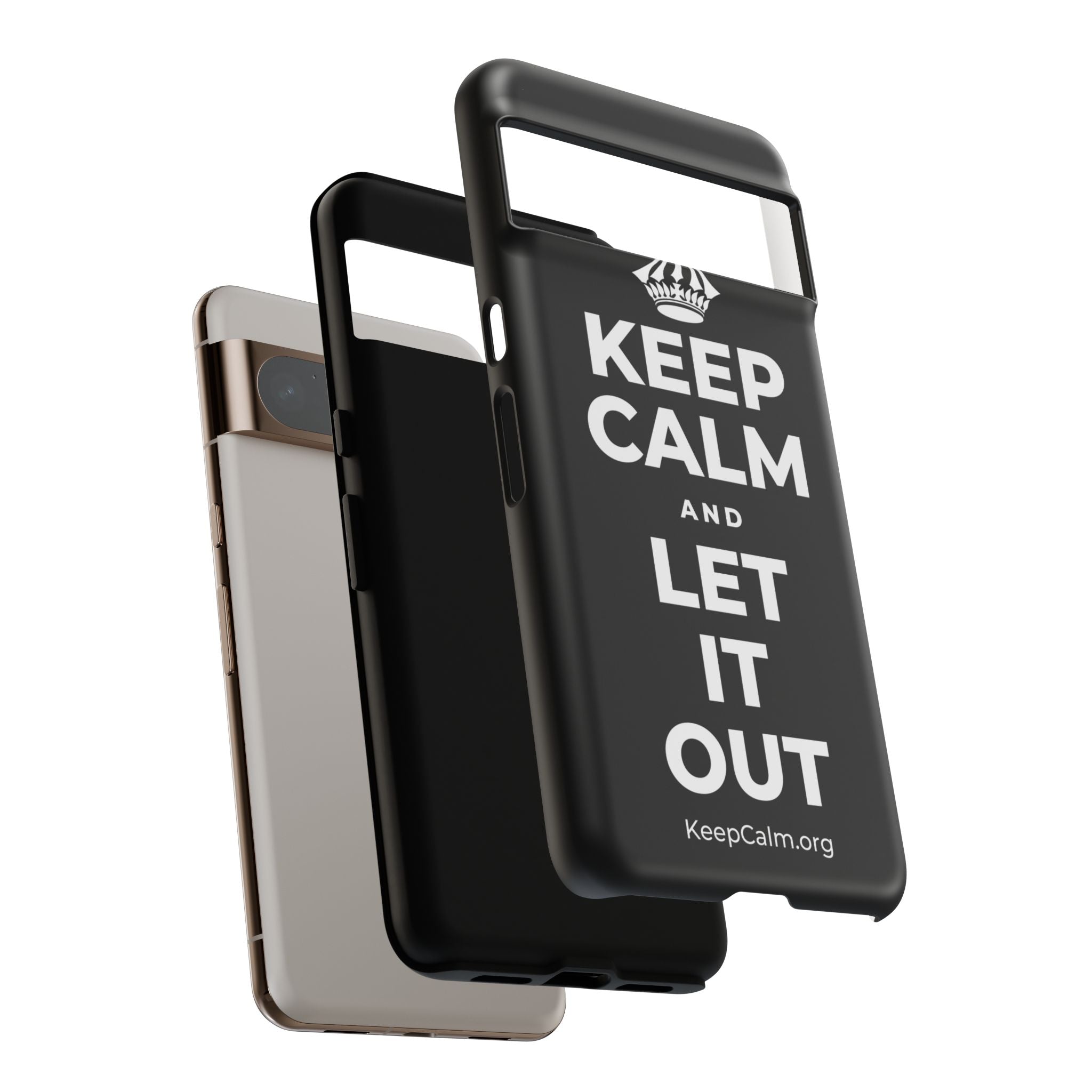 KEEP CALM AND LET IT OUT Phone Case