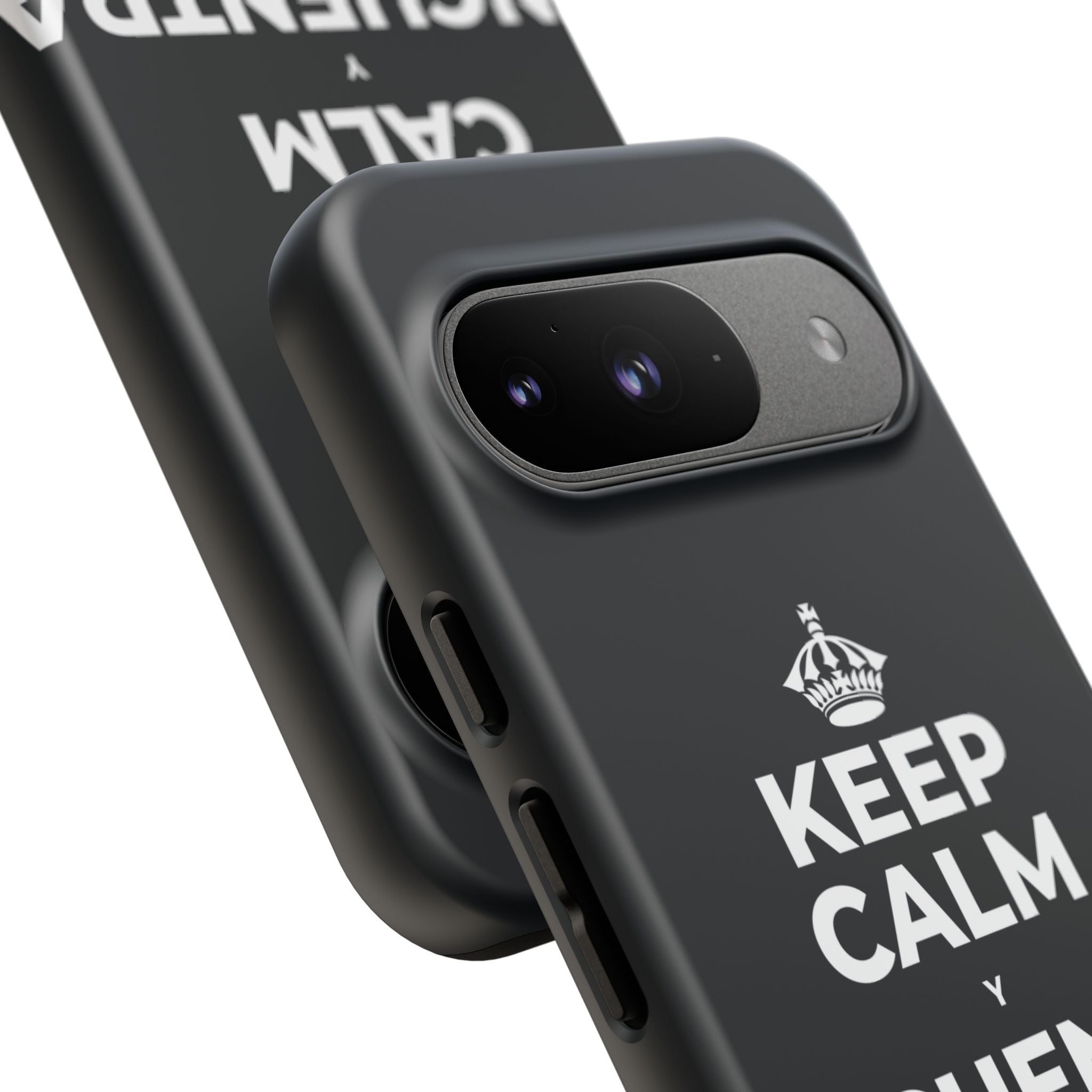 KEEP CALM Y ENCUENTRA TU CENTRO Phone Case (Dark)