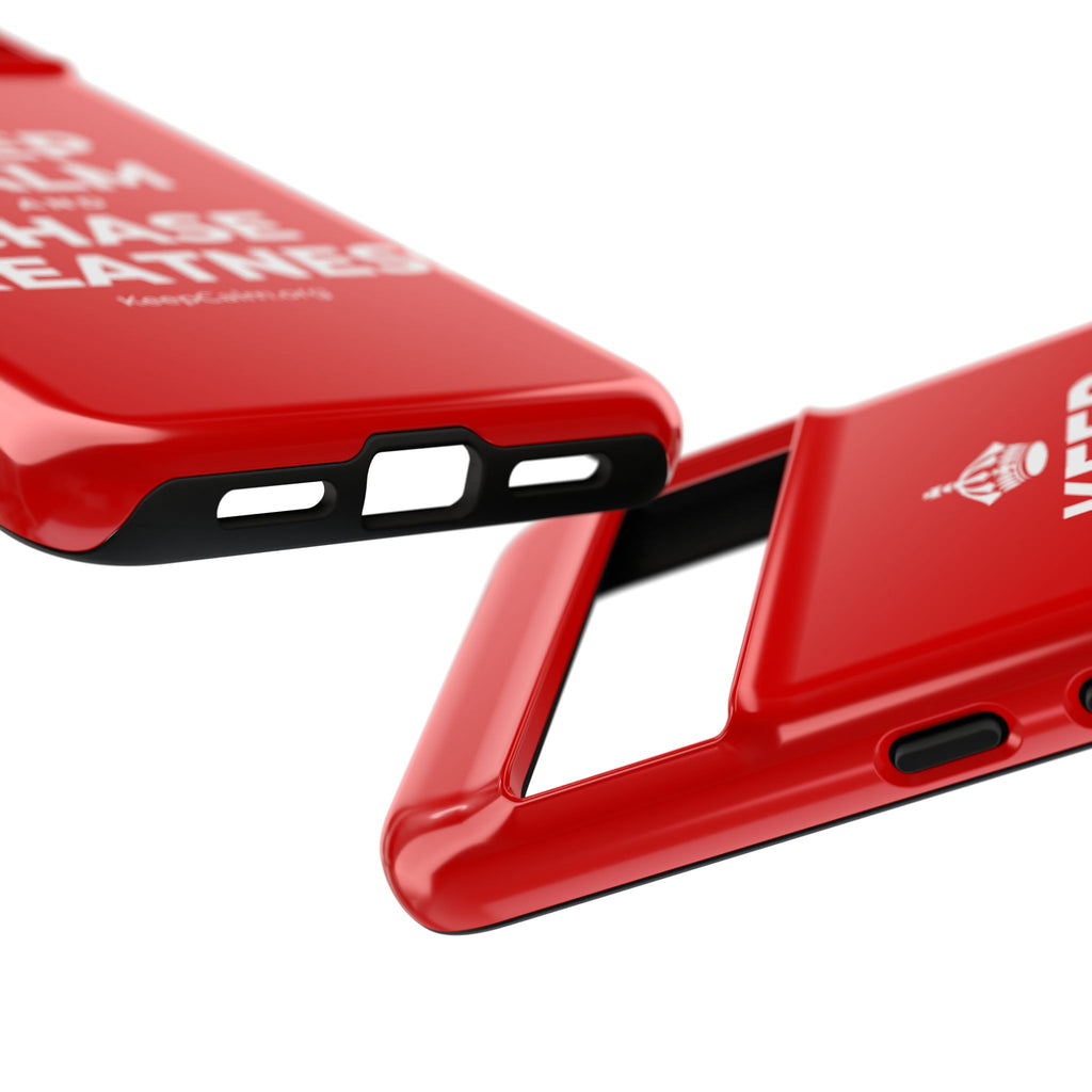 KEEP CALM AND CHASE GREATNESS Phone Case
