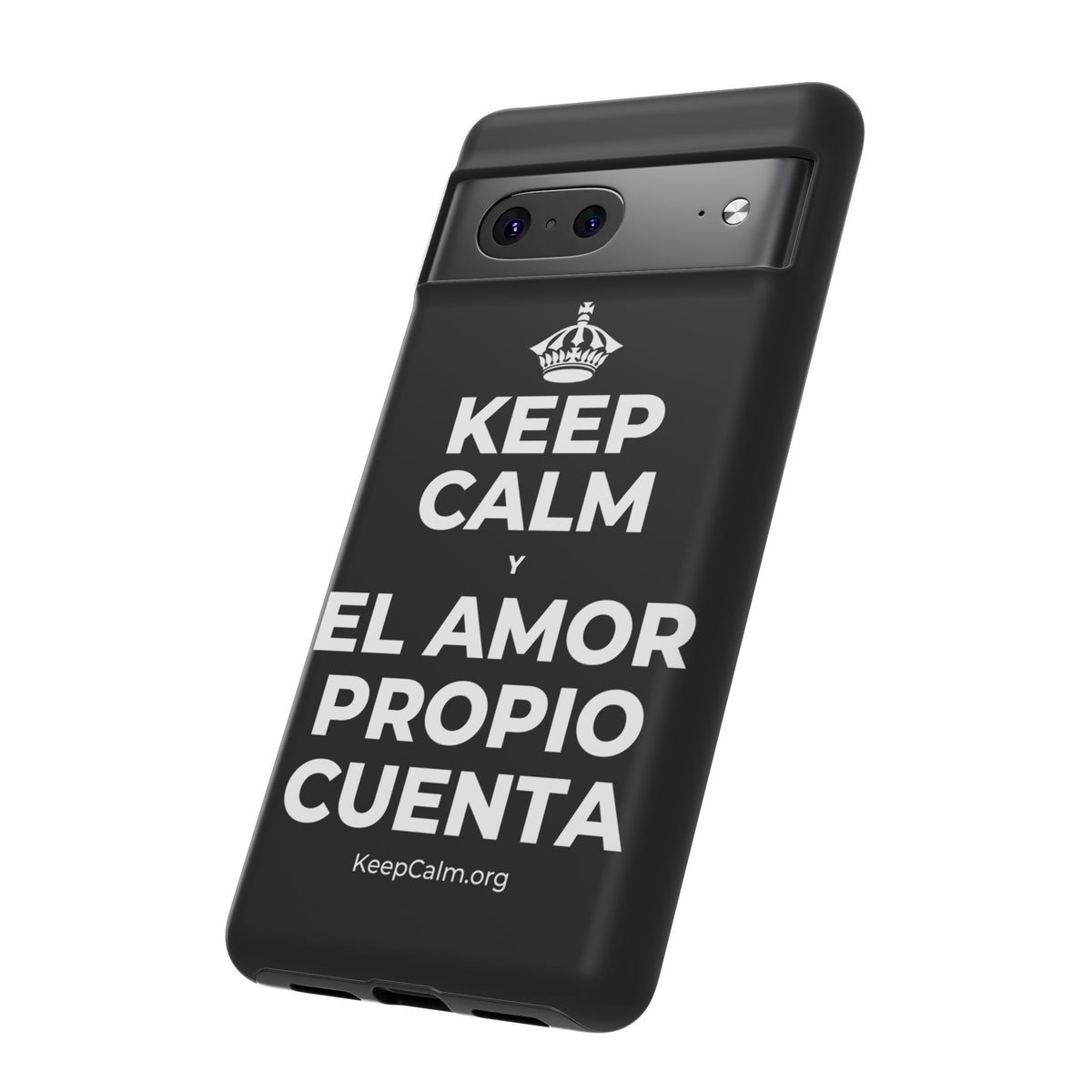 KEEP CALM Y EL AMOR PROPIO CUENTA Phone Case