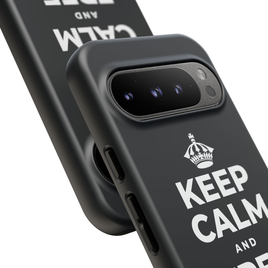 KEEP CALM AND FREE YOURSELF Phone Case (Dark)