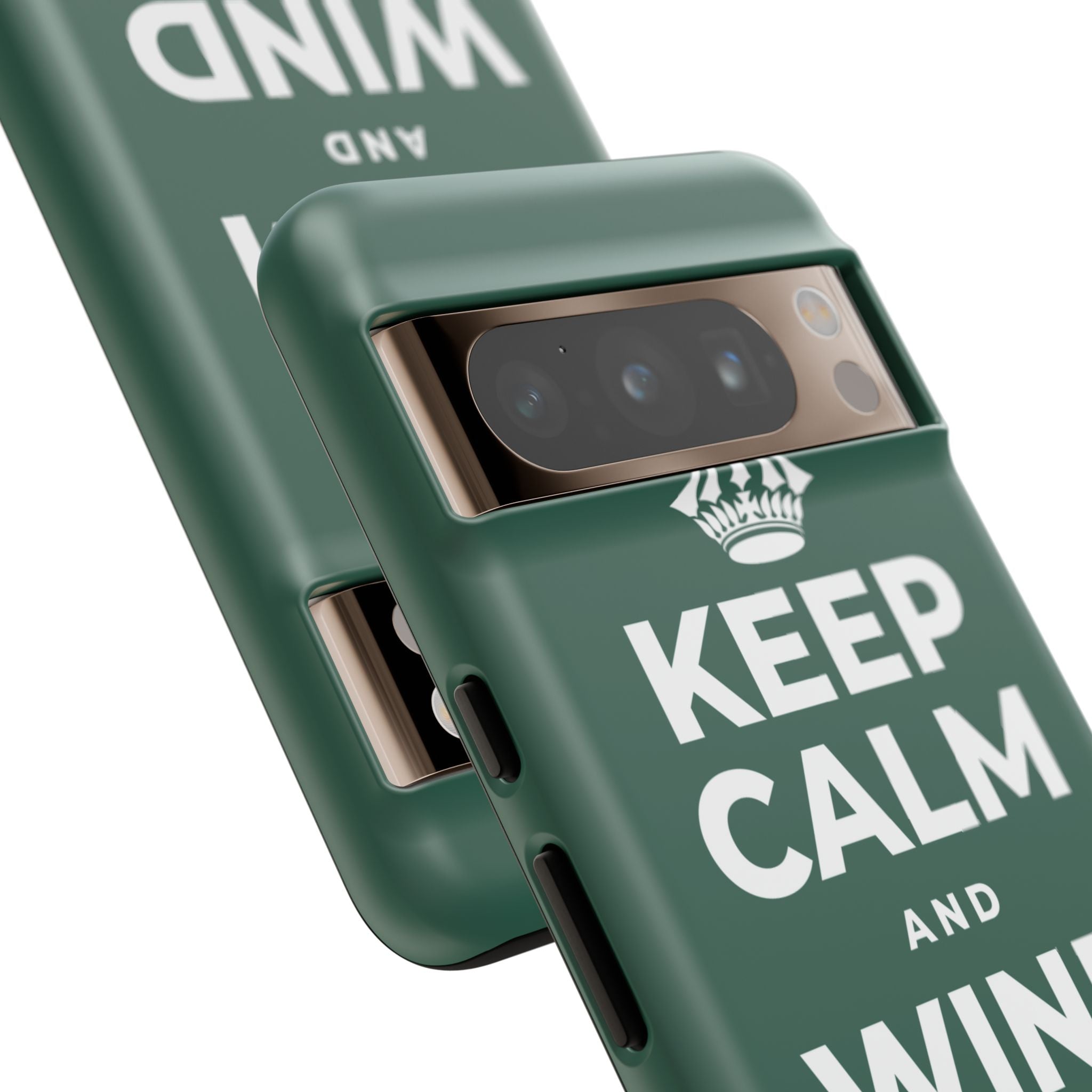 KEEP CALM AND WIND DOWN GENTLY Phone Case