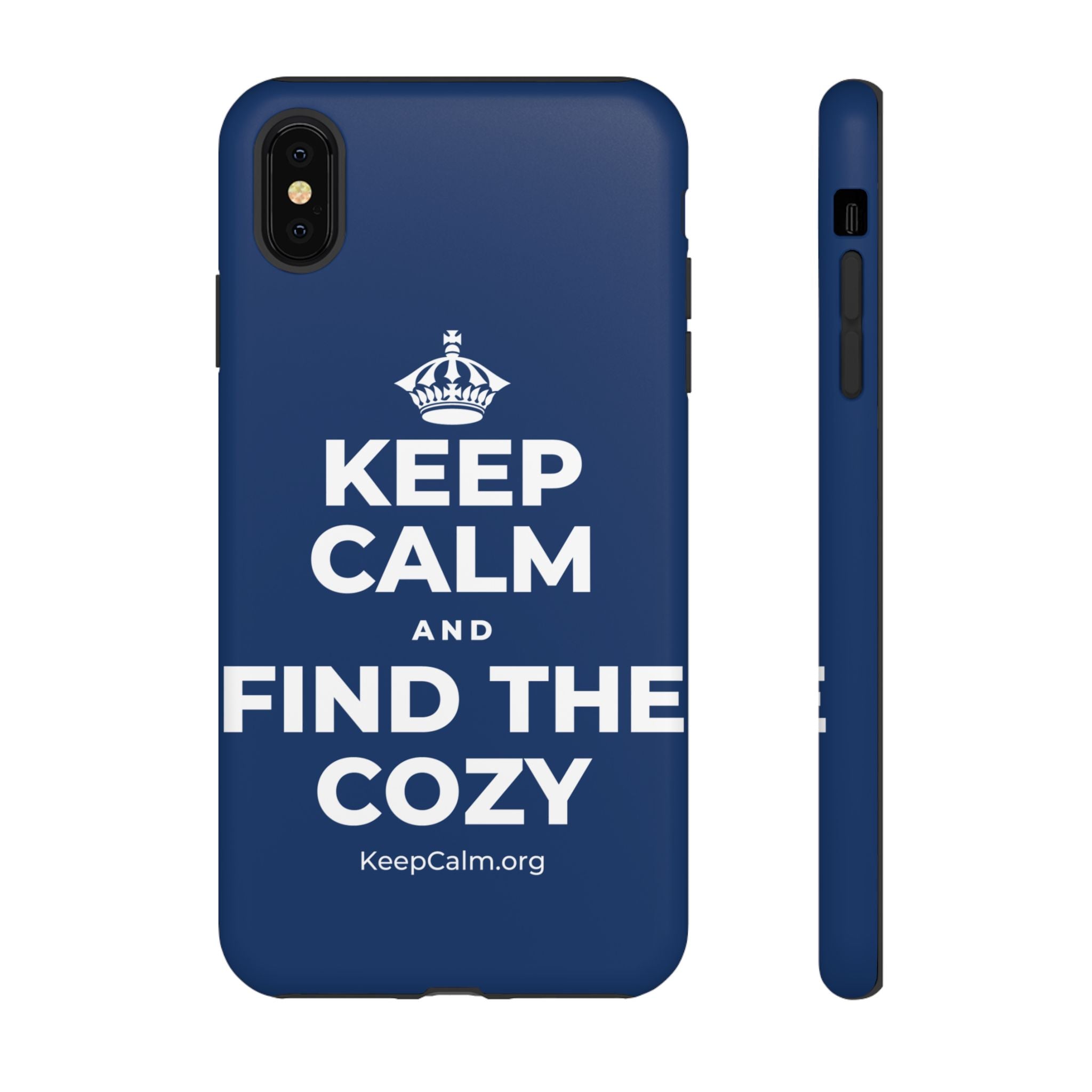 KEEP CALM AND FIND THE COZY Phone Case
