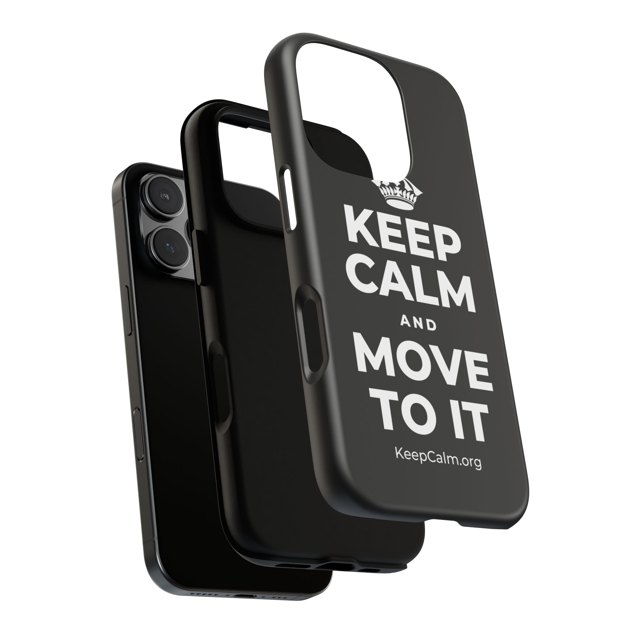 KEEP CALM AND MOVE TO IT Phone Case