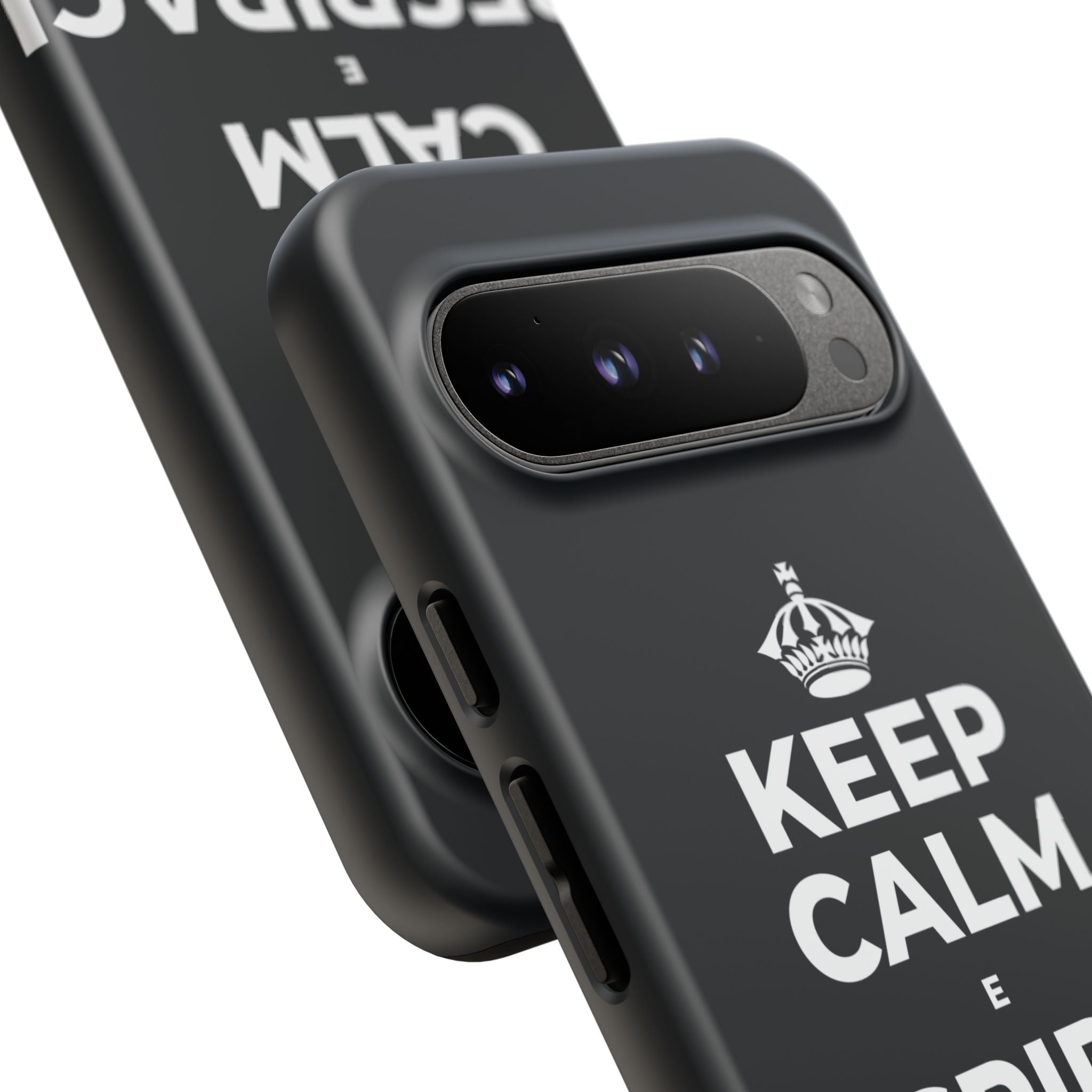 KEEP CALM E RESPIRACI SOPRA Phone Case (Dark)
