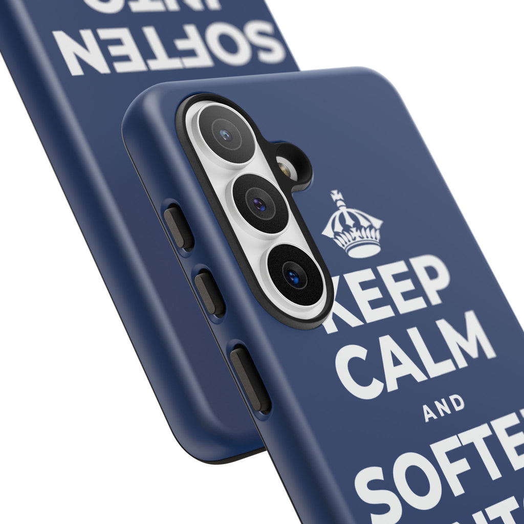 KEEP CALM AND SOFTEN INTO THE PILLOW Phone Case