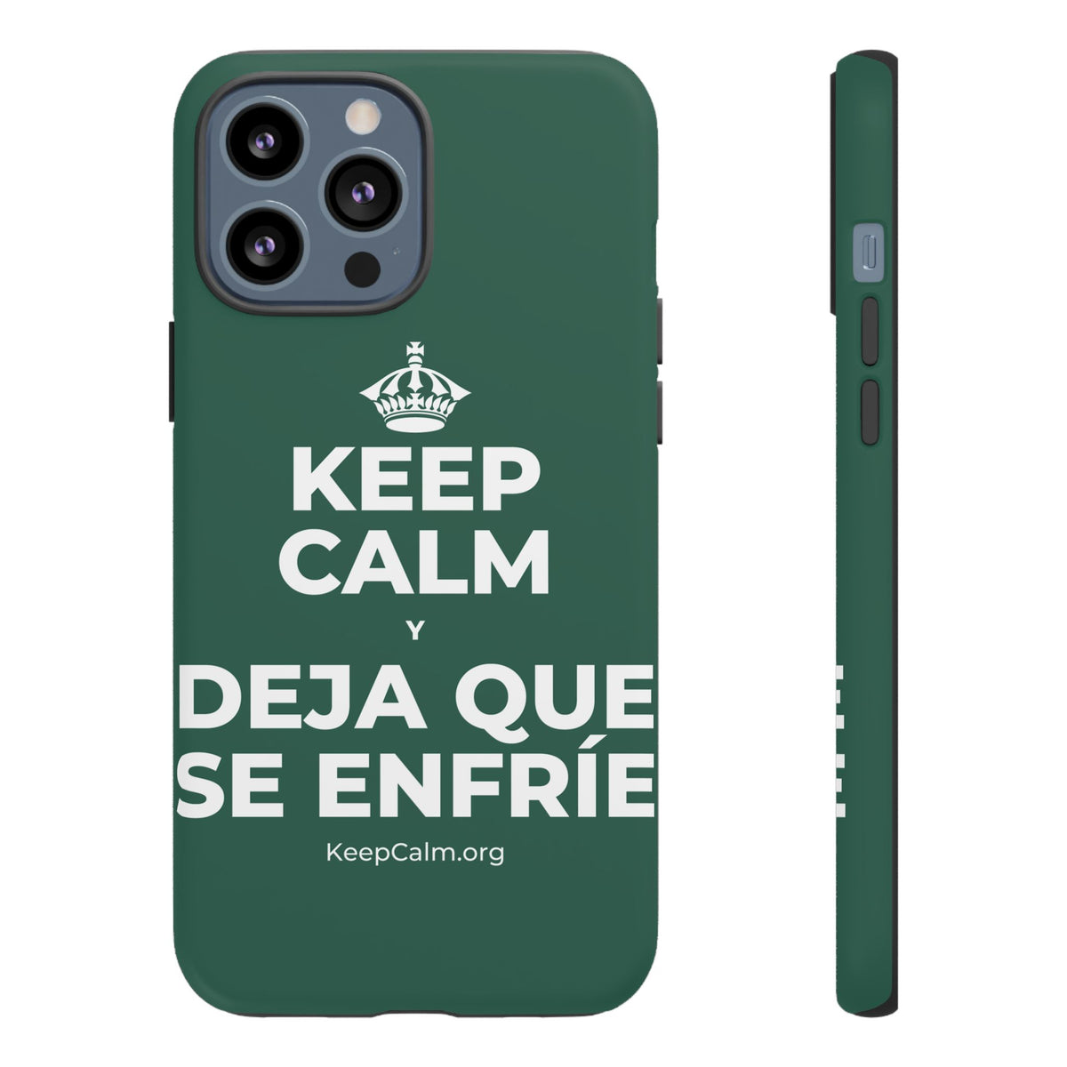 KEEP CALM Y DEJA QUE SE ENFRÍE Phone Case