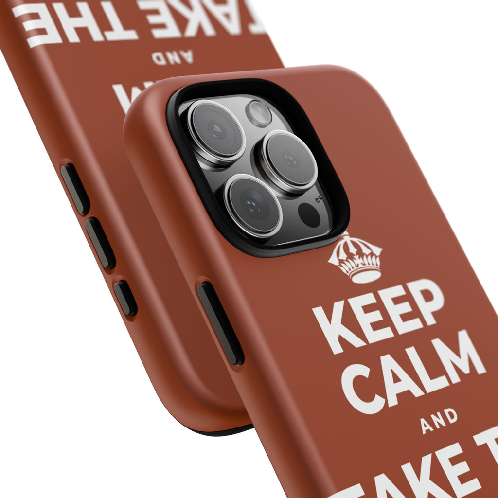 KEEP CALM AND TAKE THE VICTORY LAP Phone Case