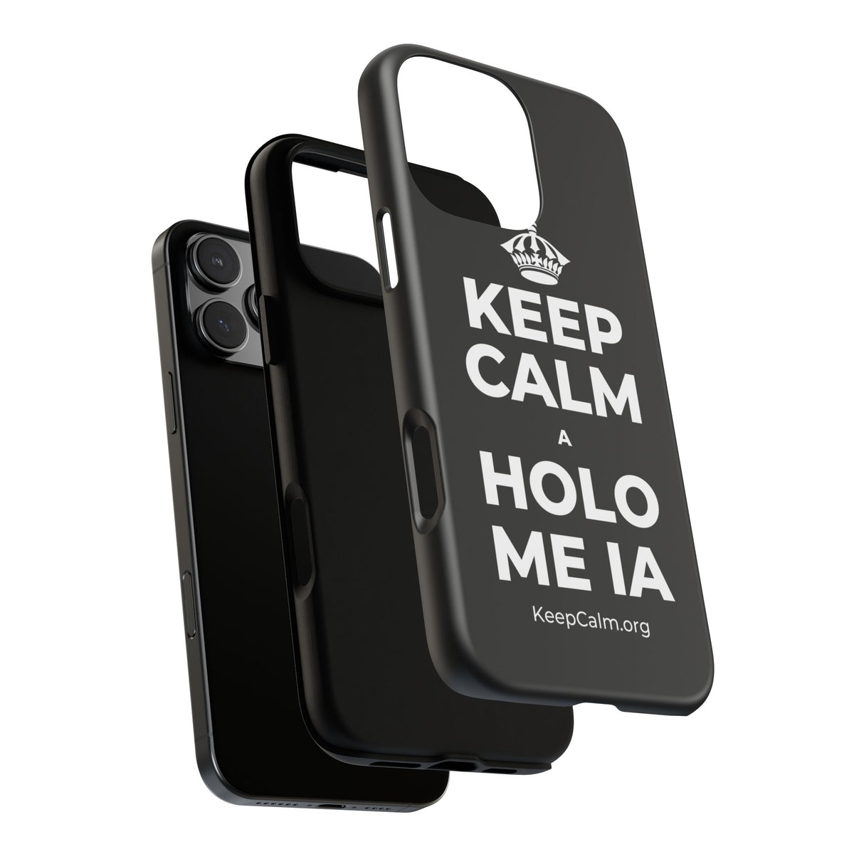 KEEP CALM A HOLO ME IA Phone Case
