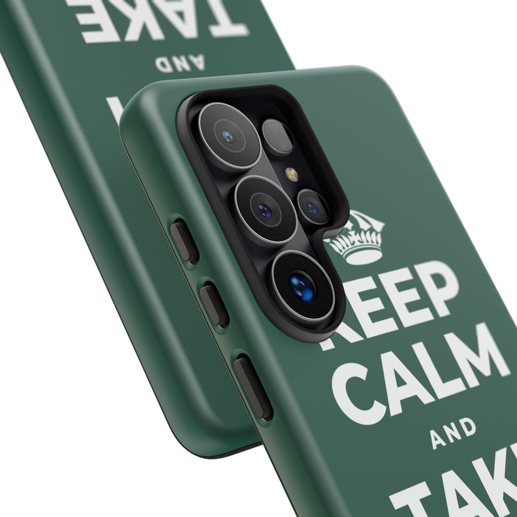KEEP CALM AND TAKE A WALK Phone Case
