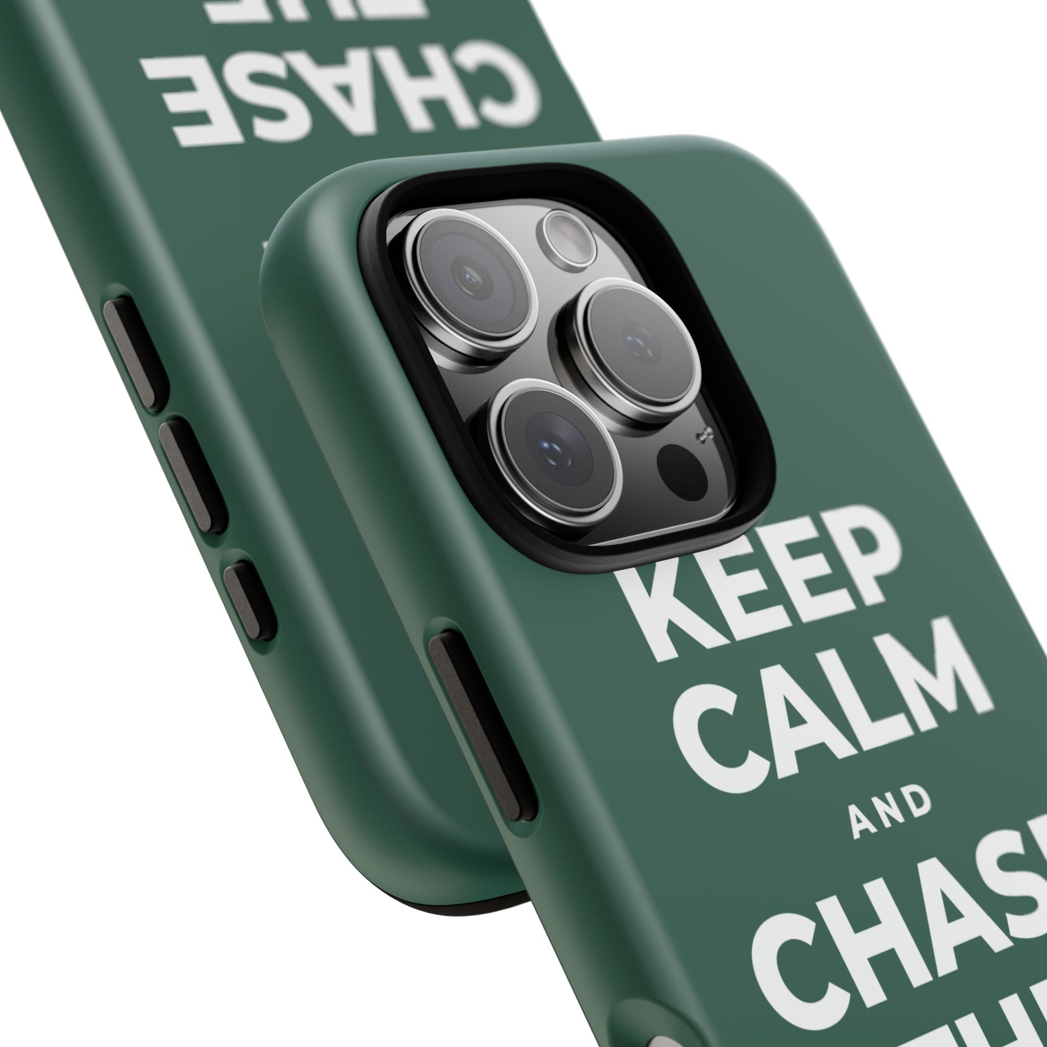 KEEP CALM AND CHASE THE LONG DAYS Phone Case