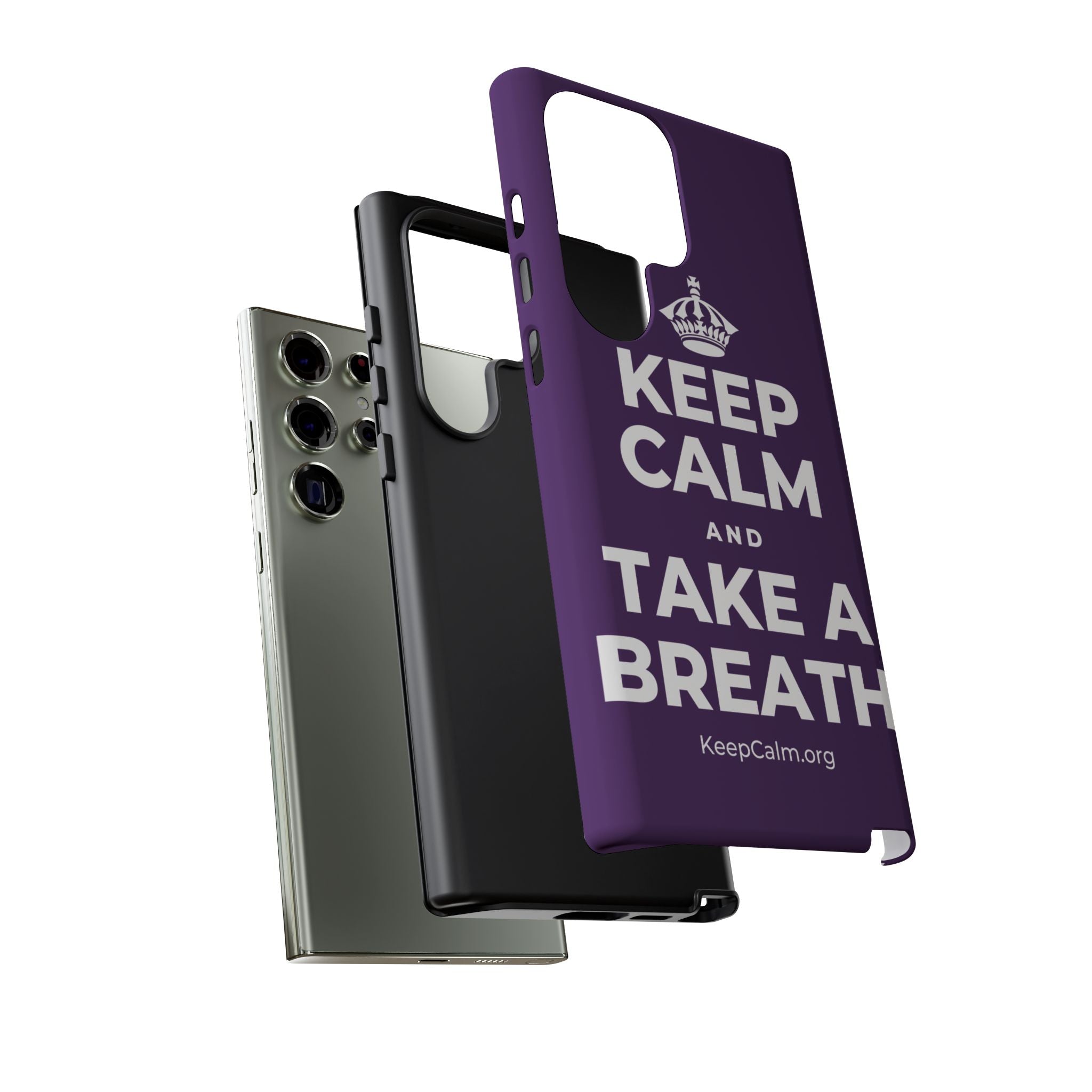 KEEP CALM AND TAKE A BREATH Phone Case