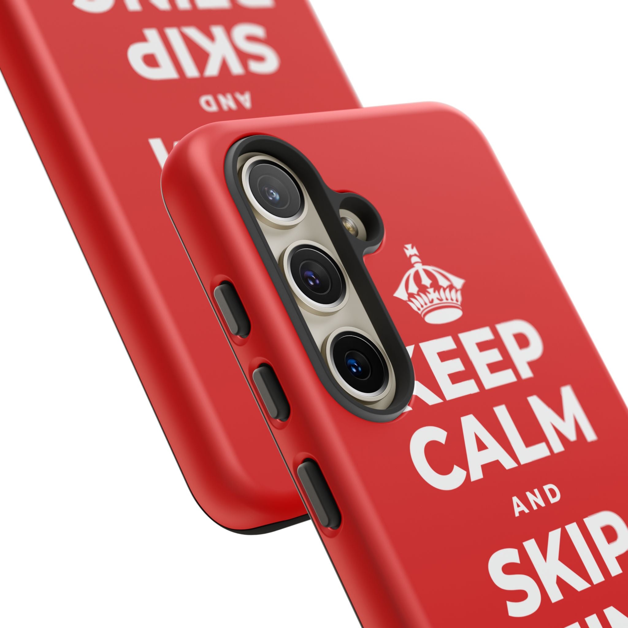 KEEP CALM AND SKIP BEING OKAY TODAY Phone Case