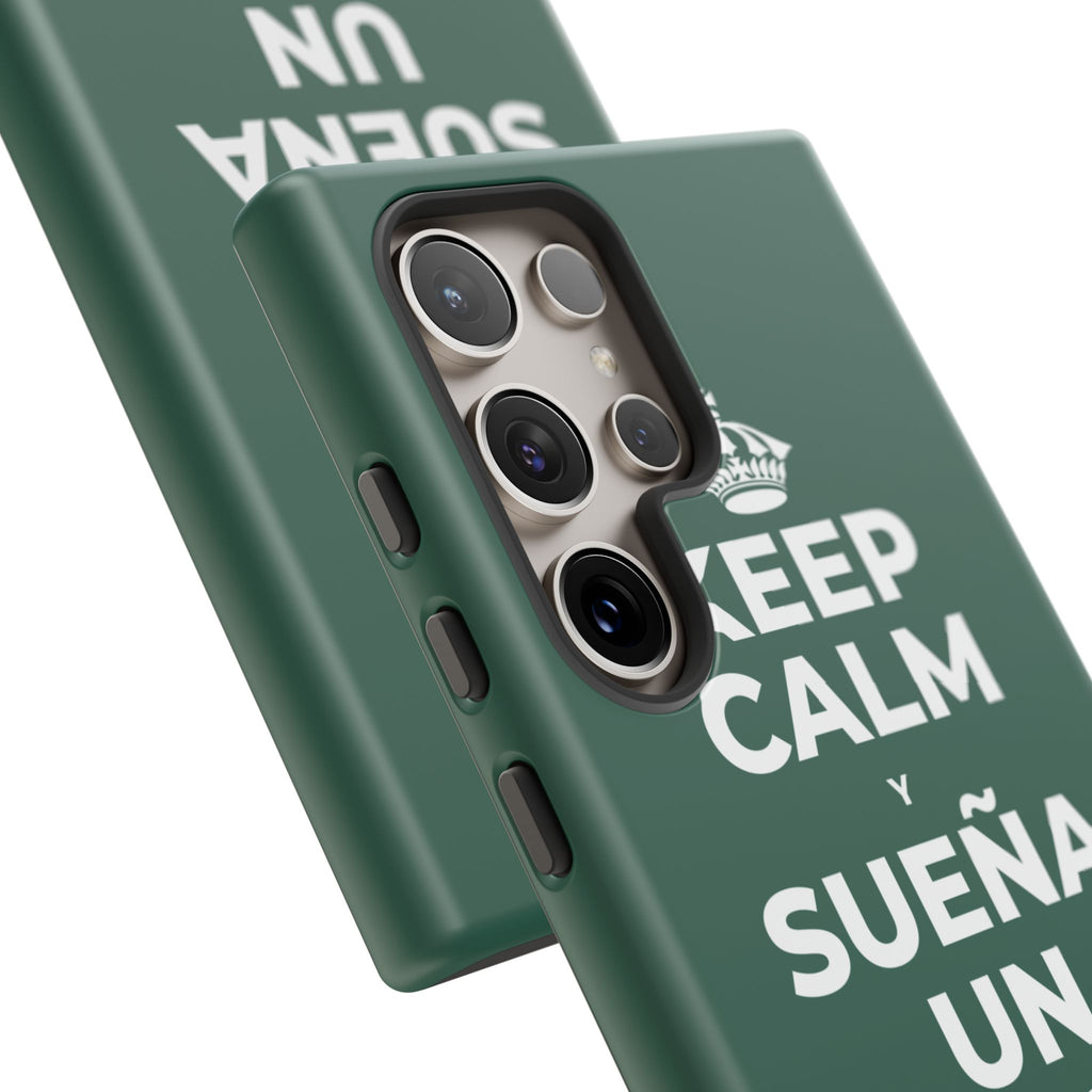 KEEP CALM Y SUEÑA UN POCO MÁS GRANDE Phone Case