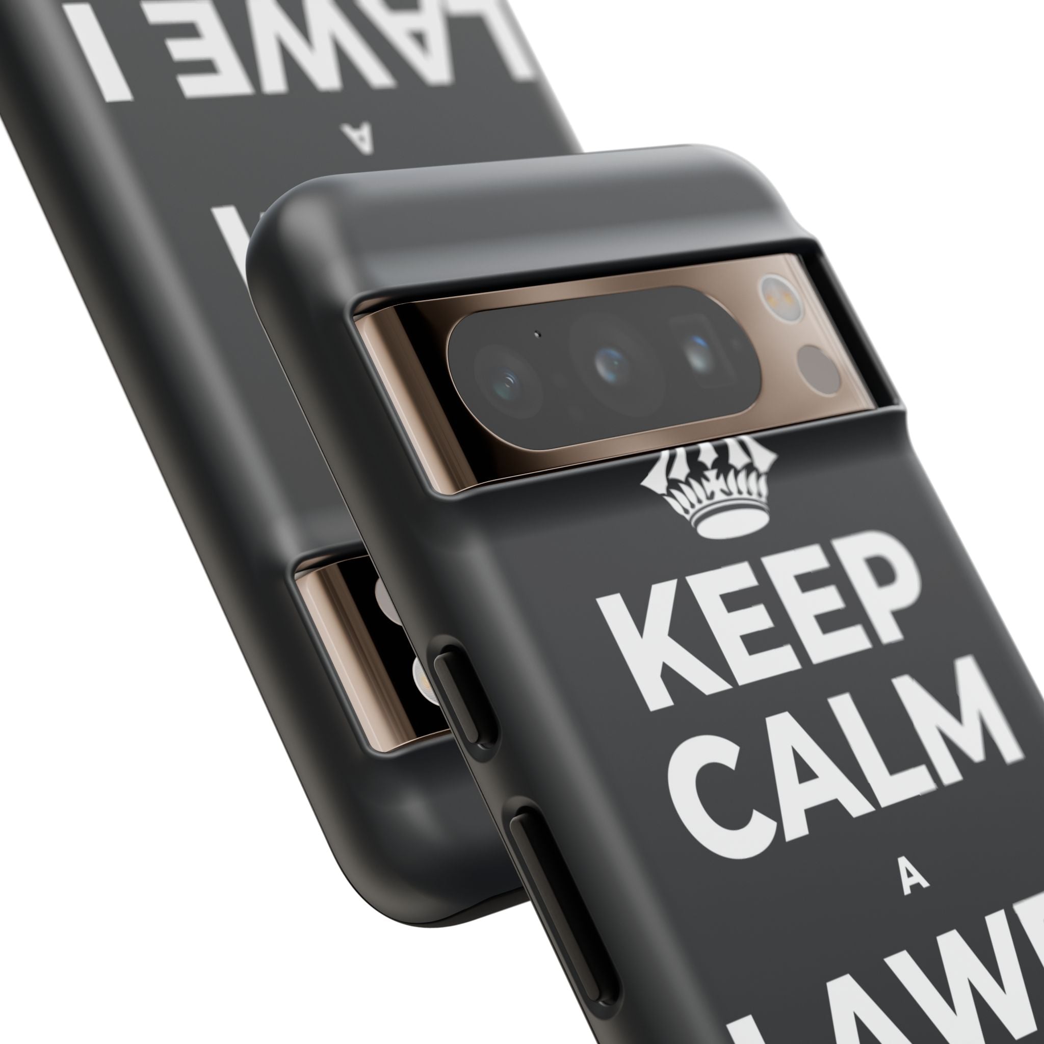 KEEP CALM A LAWE I KA HŌʻAIʻĒ Phone Case (Dark)