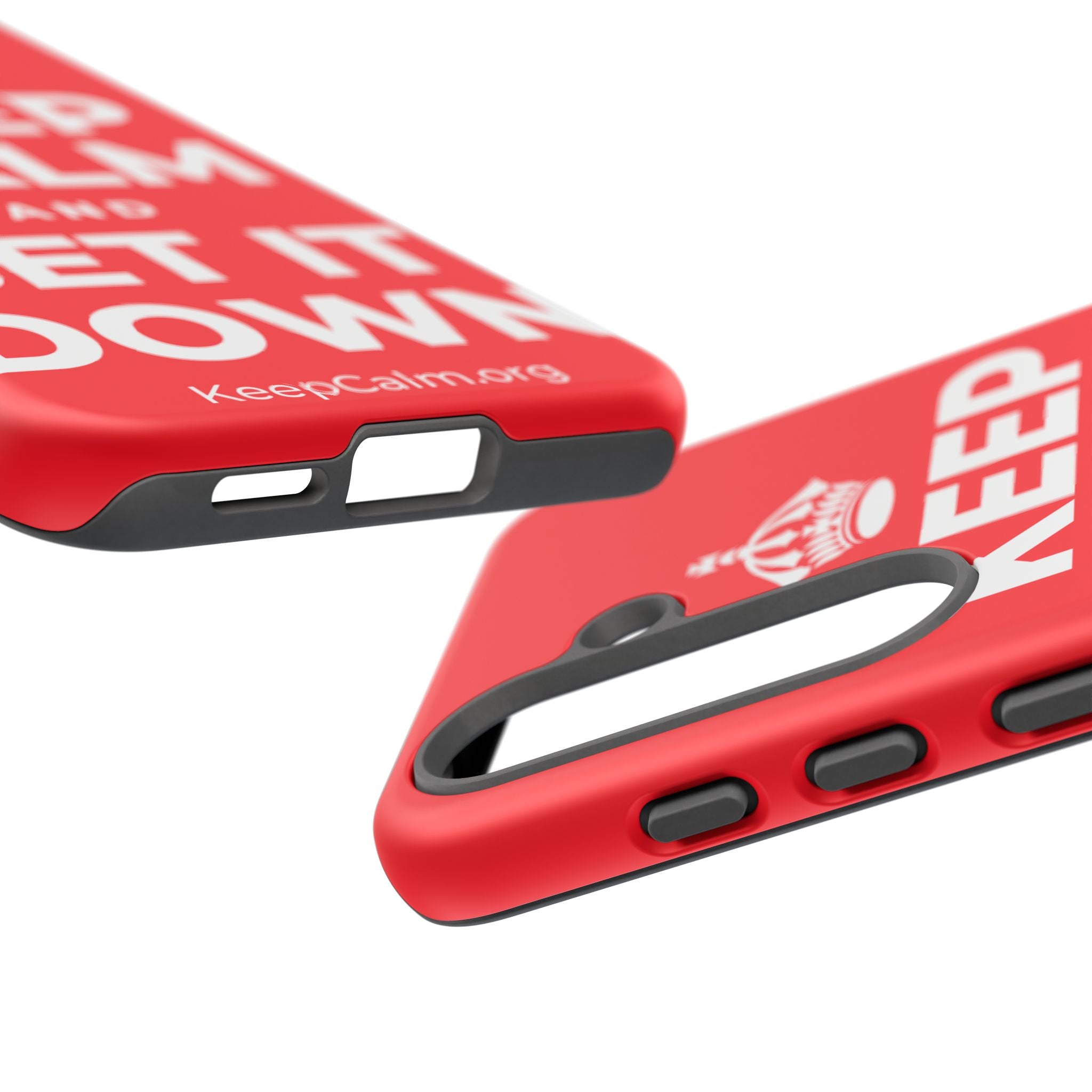 KEEP CALM AND SET IT DOWN Phone Case