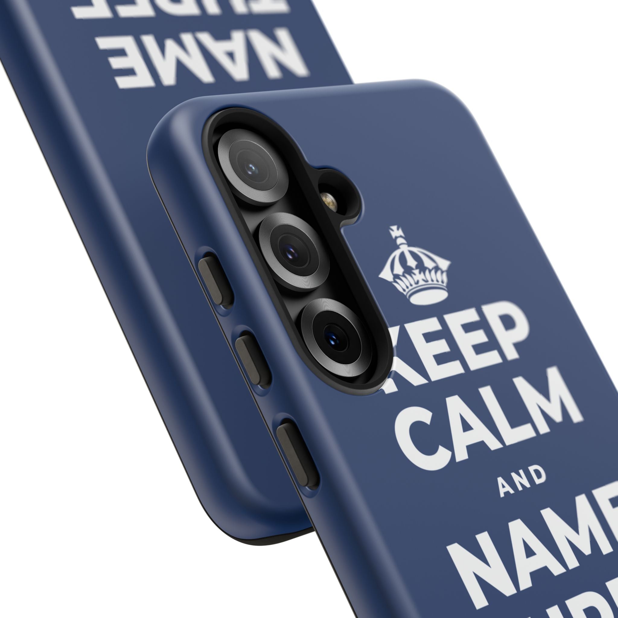 KEEP CALM AND NAME THREE GOOD THINGS Phone Case