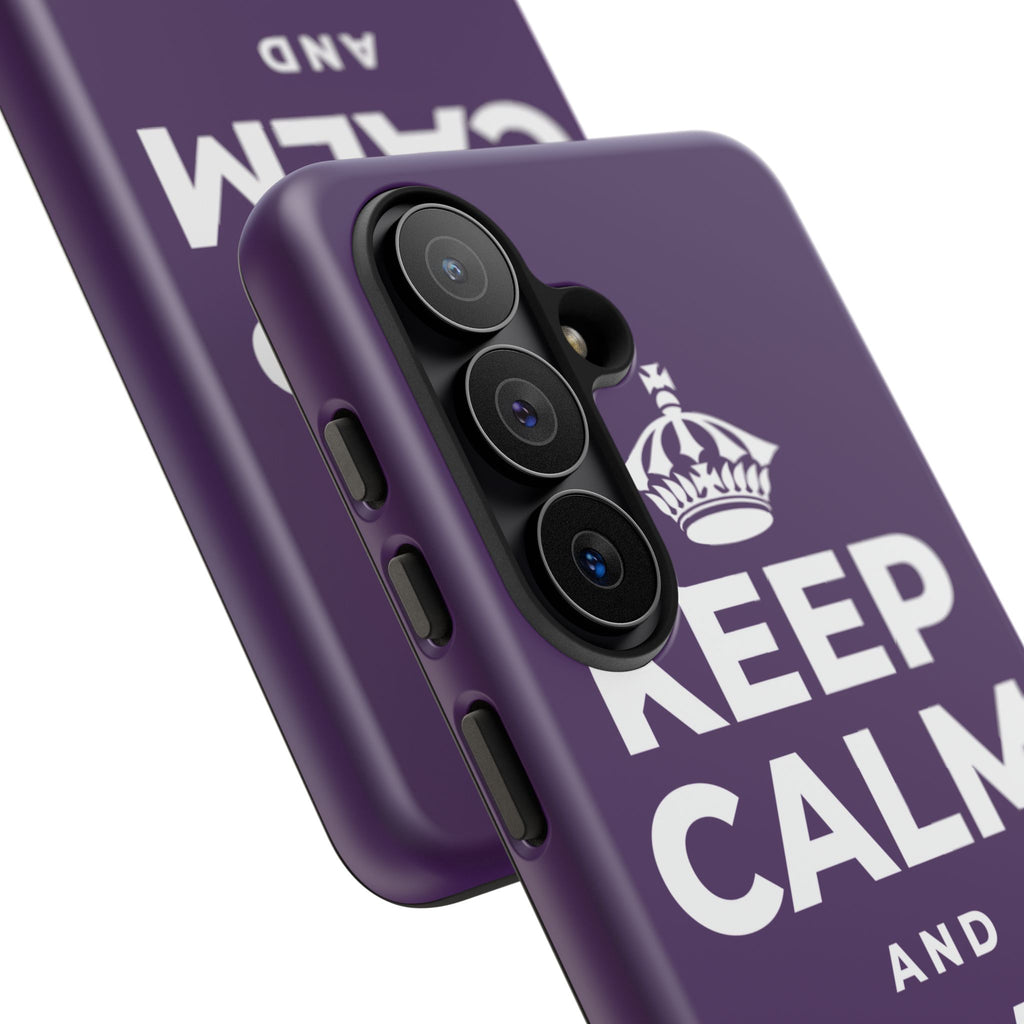 KEEP CALM AND SOAK IT UP Phone Case