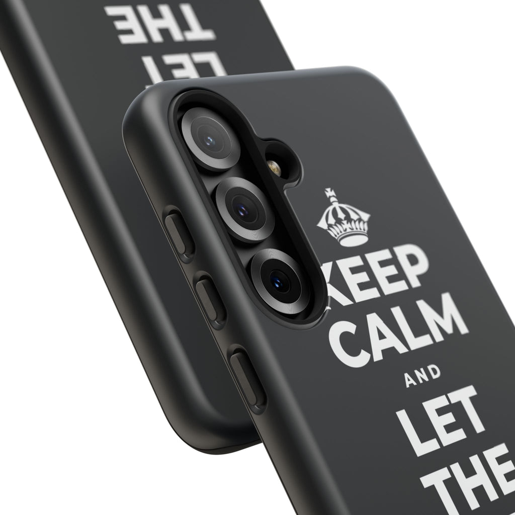 KEEP CALM AND LET THE TO-DO LIST WAIT Phone Case (Dark)