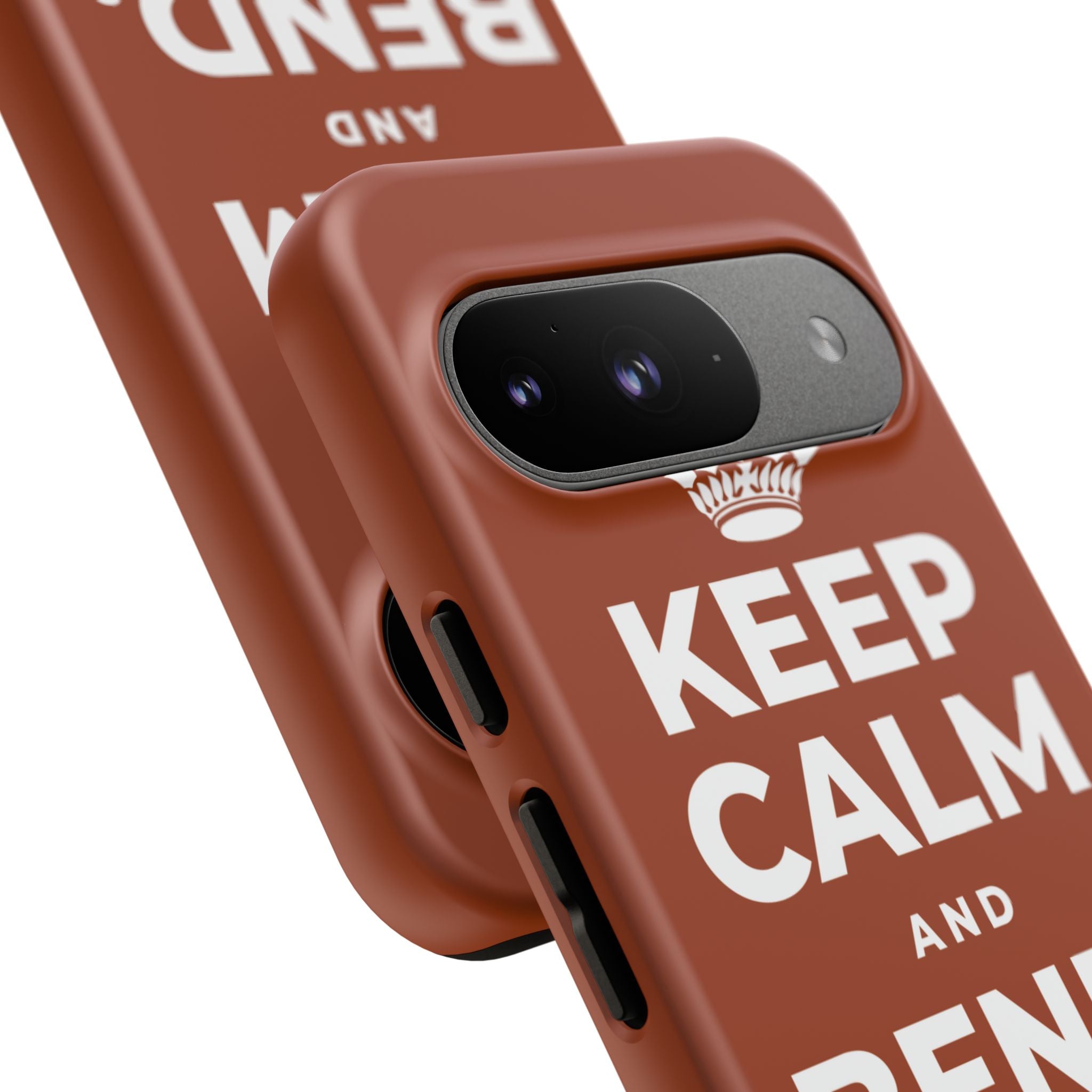 KEEP CALM AND BEND, DON'T BREAK Phone Case
