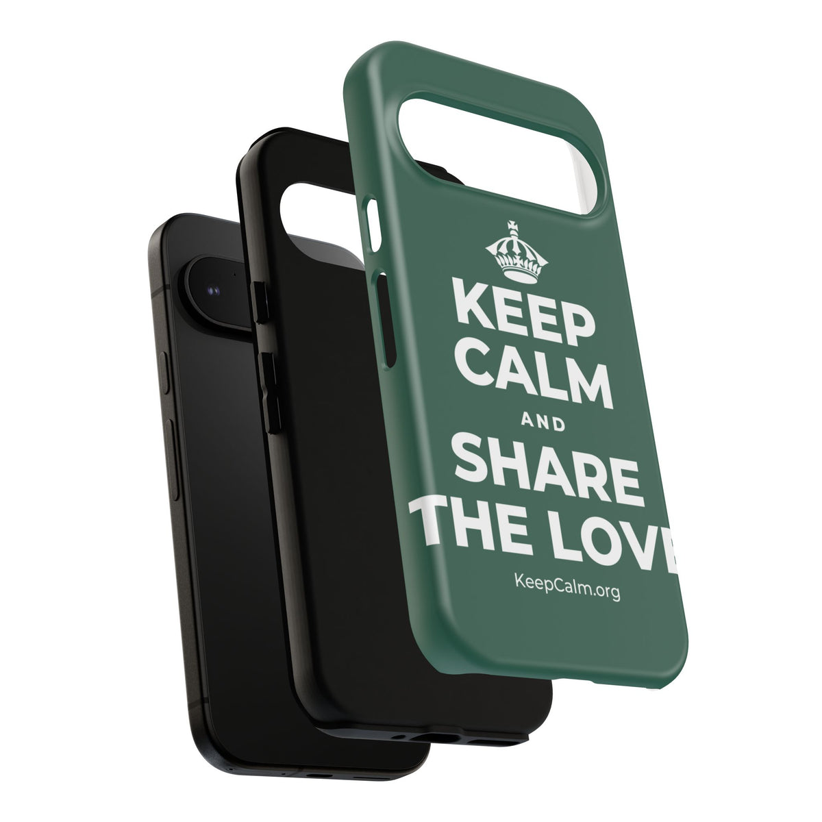 KEEP CALM AND SHARE THE LOVE Phone Case