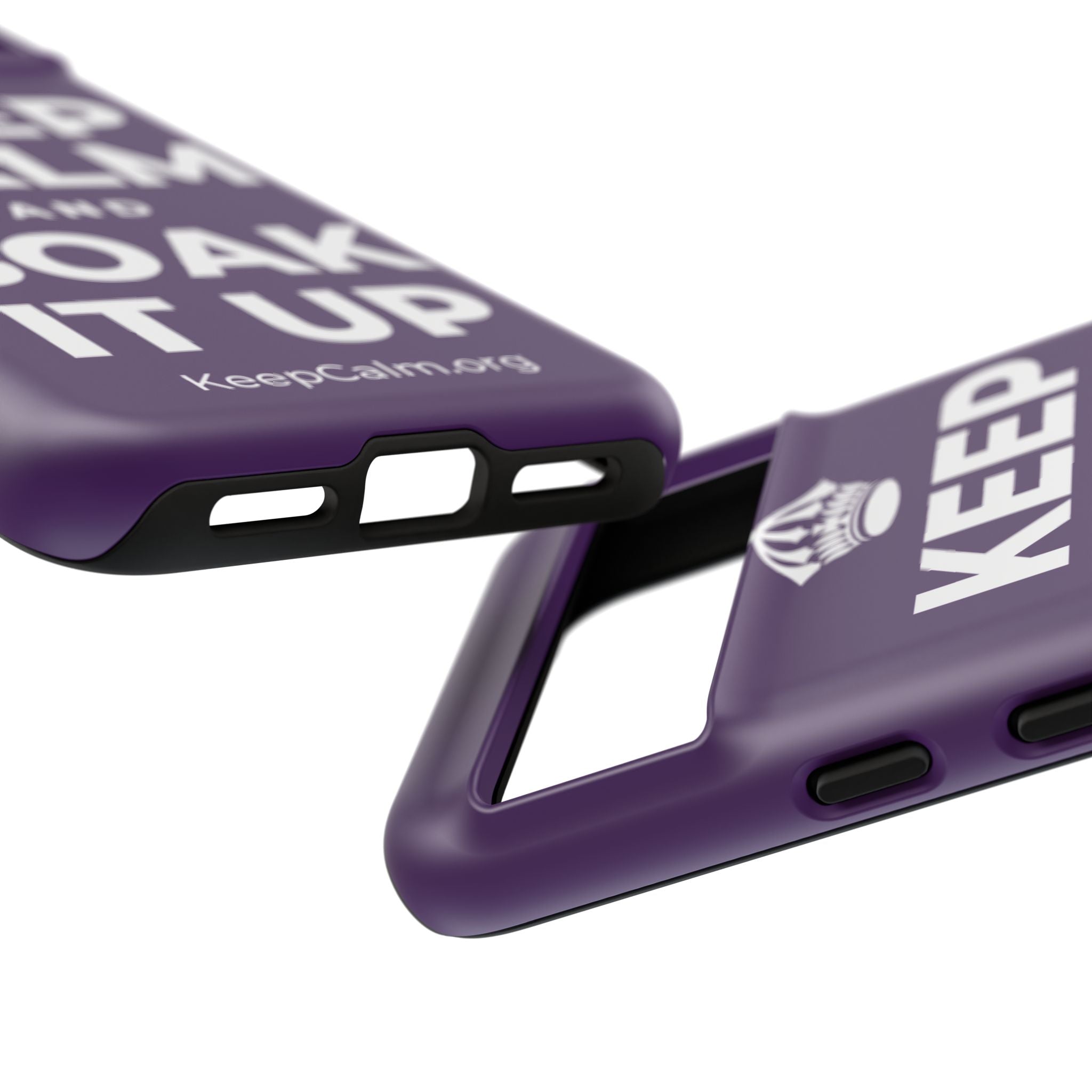 KEEP CALM AND SOAK IT UP Phone Case
