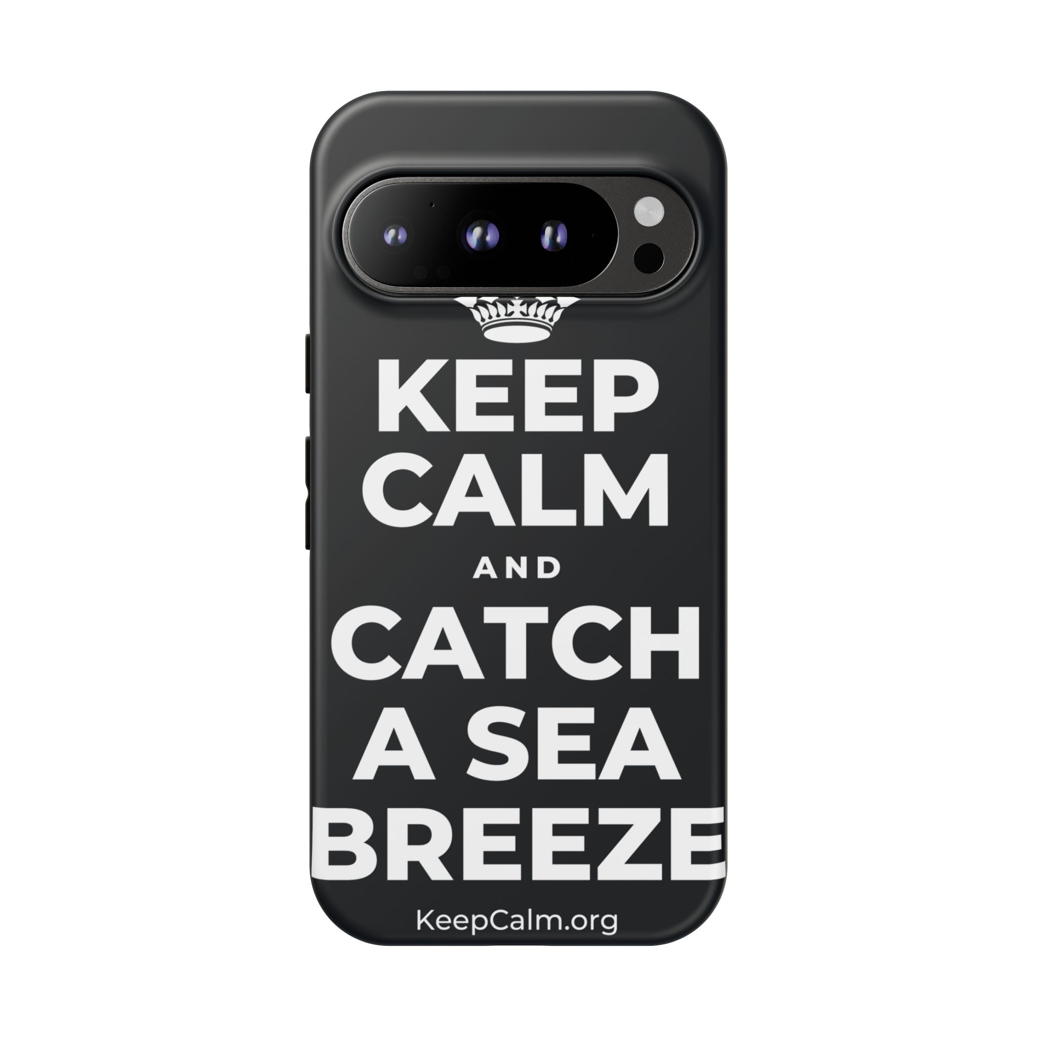 KEEP CALM AND CATCH A SEA BREEZE Phone Case (Dark)
