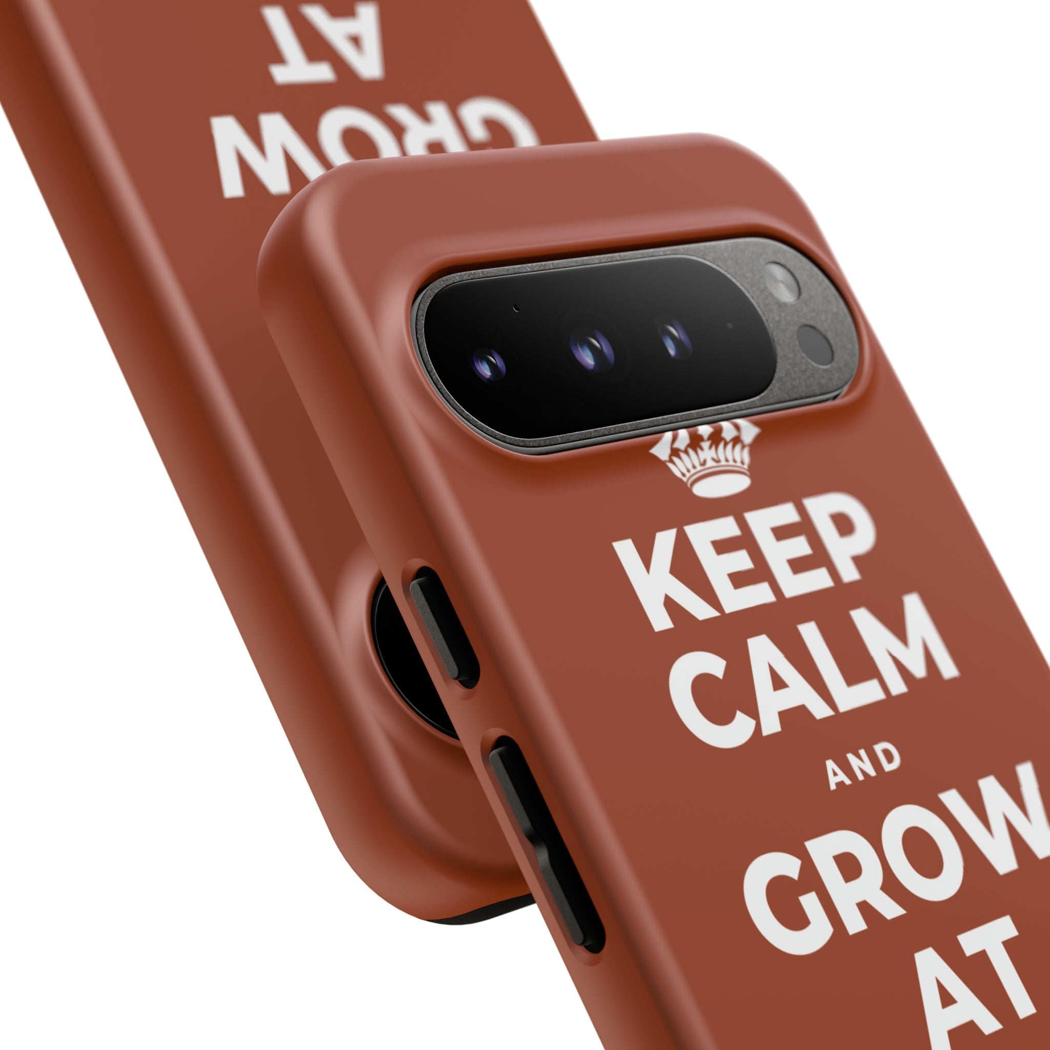 KEEP CALM AND GROW AT YOUR OWN PACE Phone Case