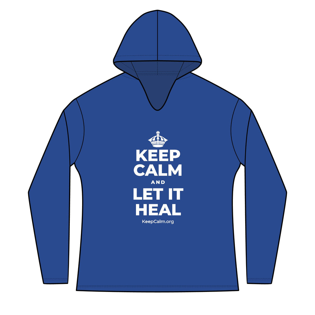 KEEP CALM AND LET IT HEAL Women's Long Sleeve Hoodie
