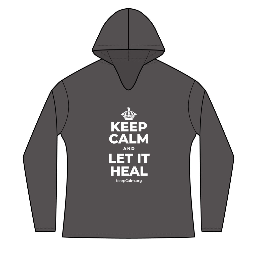 KEEP CALM AND LET IT HEAL Women's Long Sleeve Hoodie
