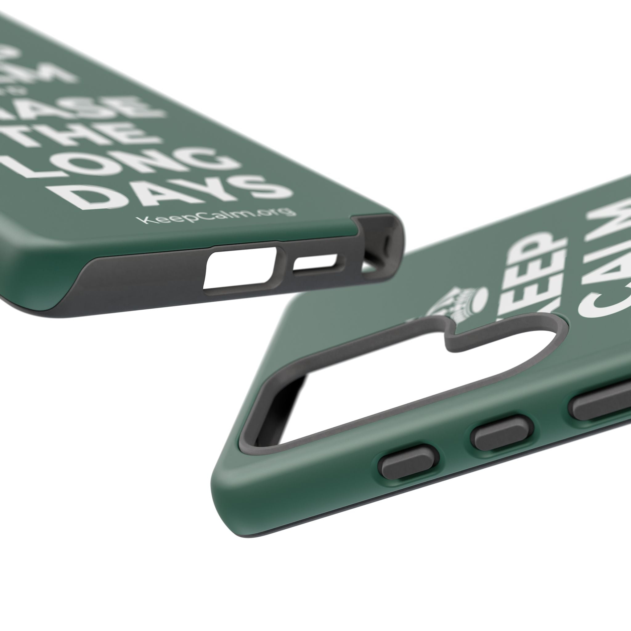 KEEP CALM AND CHASE THE LONG DAYS Phone Case