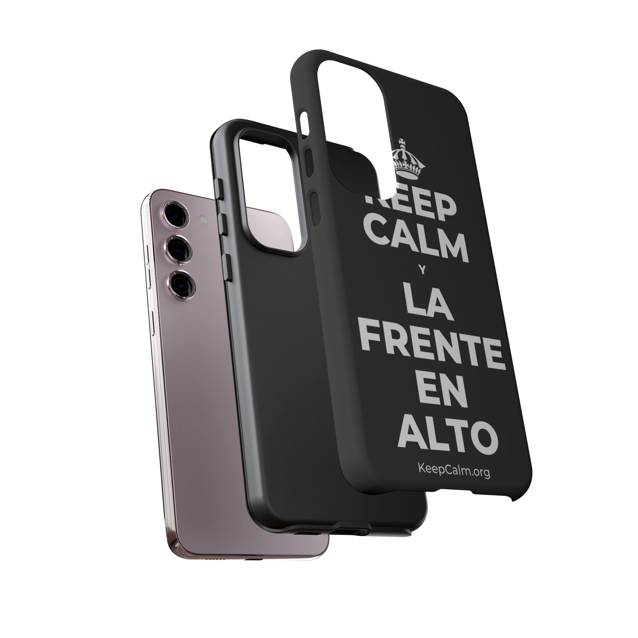 KEEP CALM Y LA FRENTE EN ALTO Phone Case