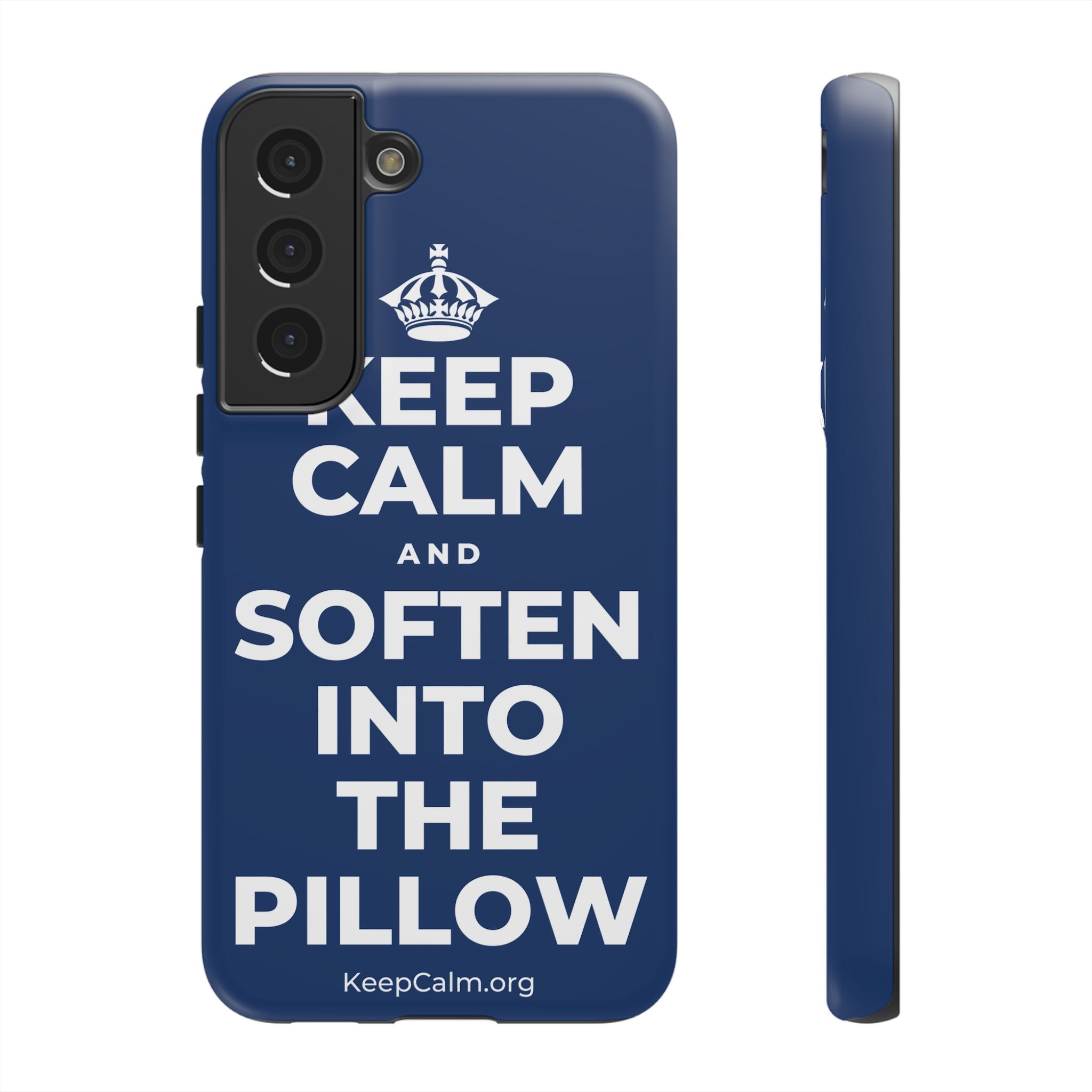 KEEP CALM AND SOFTEN INTO THE PILLOW Phone Case