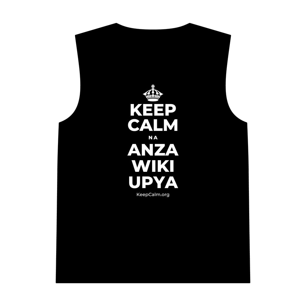KEEP CALM NA ANZA WIKI UPYA Tank Top