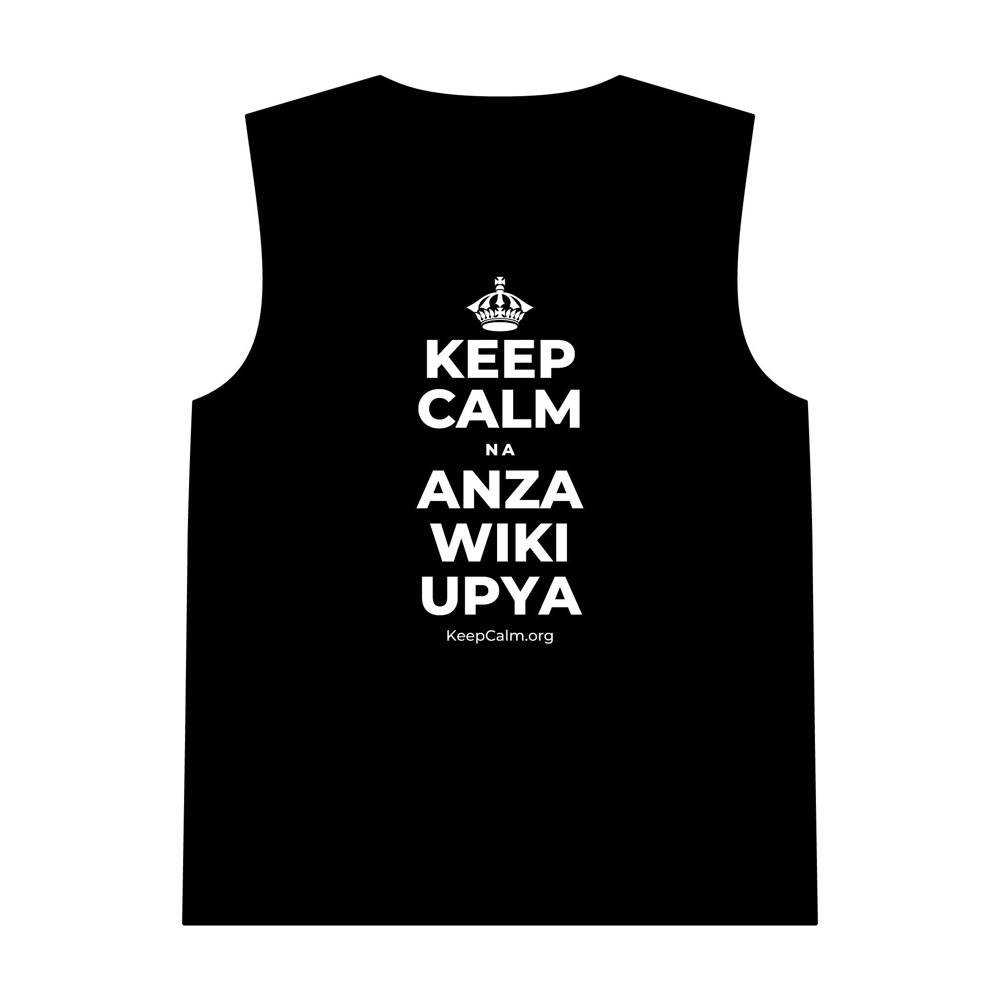 KEEP CALM NA ANZA WIKI UPYA Tank Top