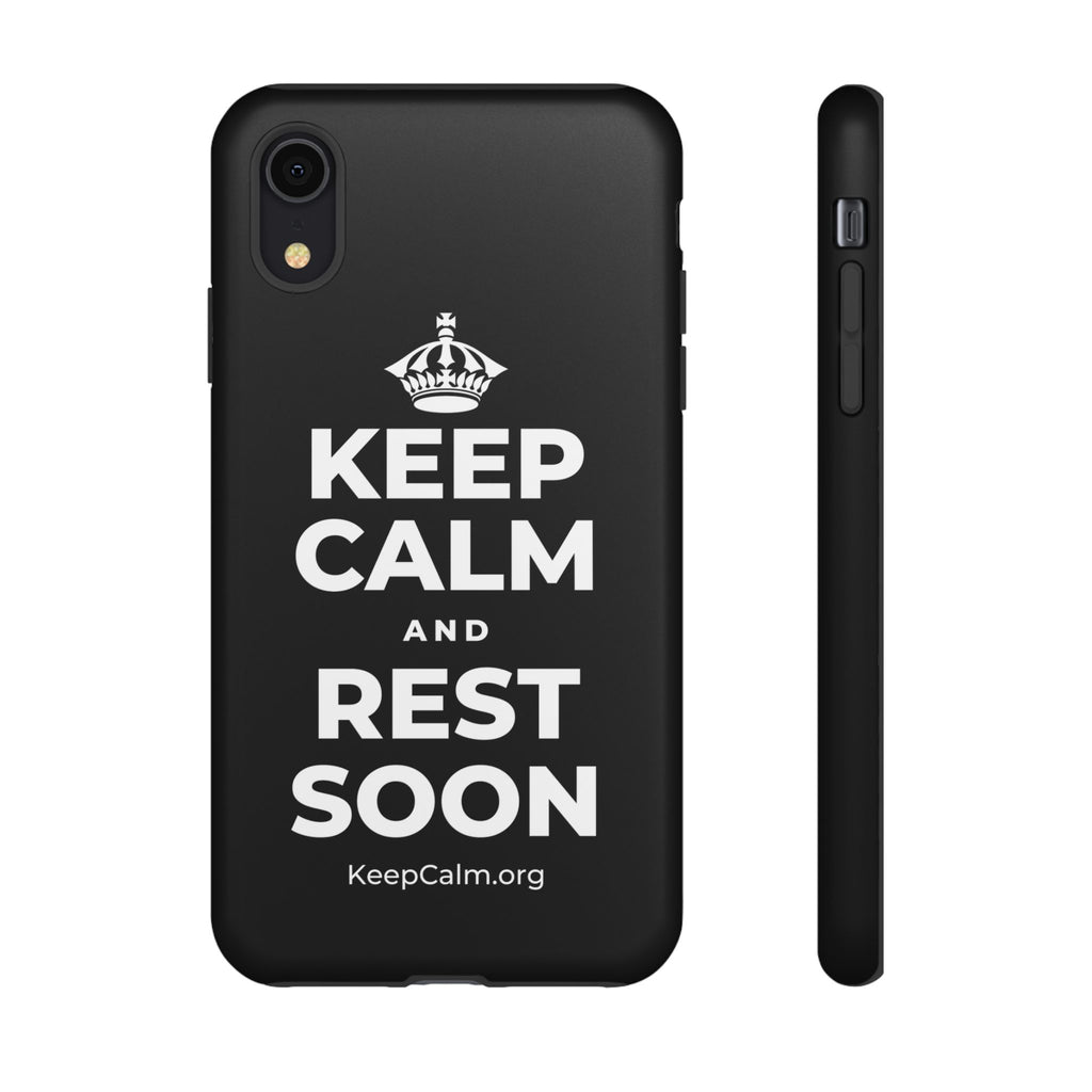 KEEP CALM AND REST SOON Phone Case