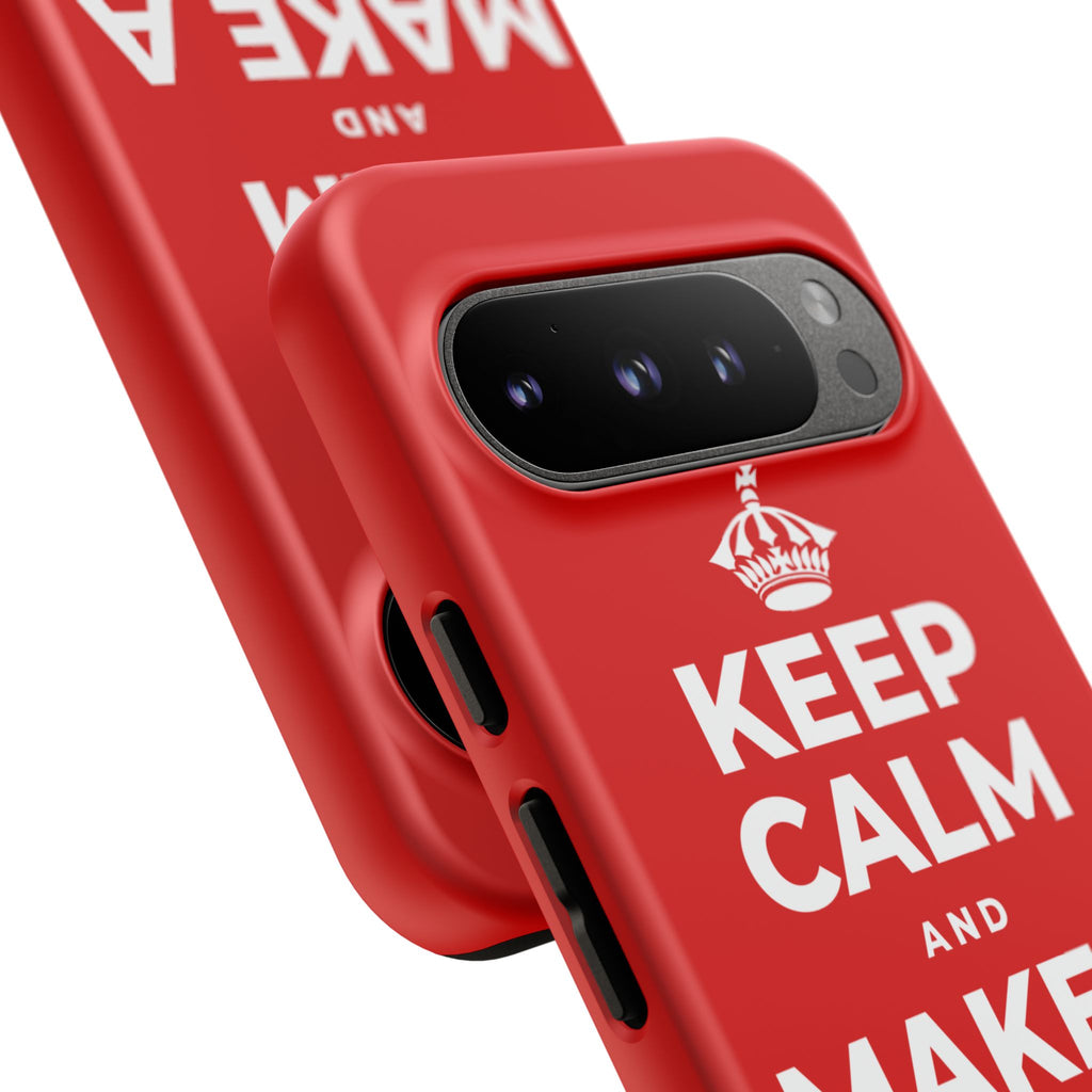 KEEP CALM AND MAKE A HAPPY MEMORY Phone Case