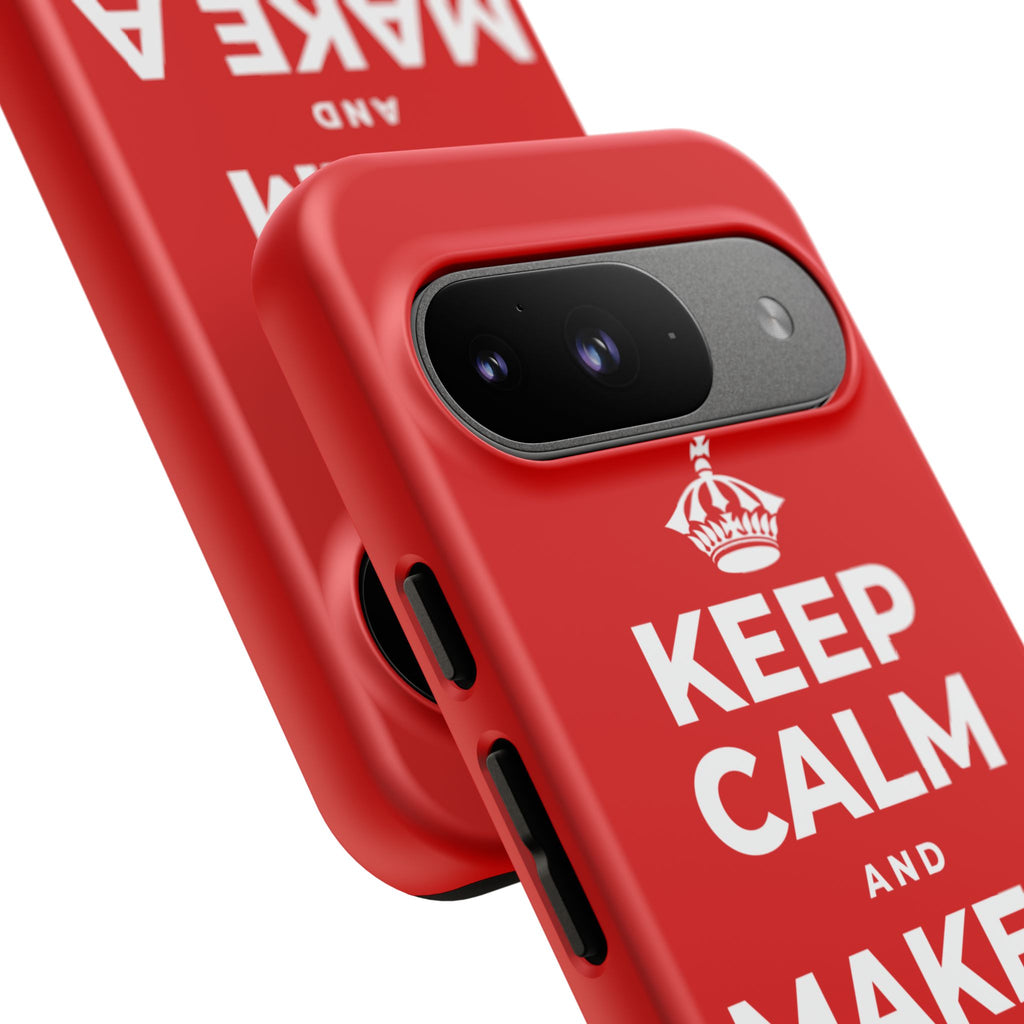 KEEP CALM AND MAKE A HAPPY MEMORY Phone Case