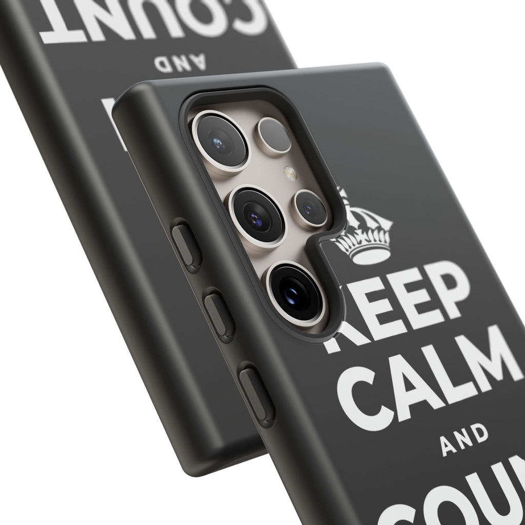 KEEP CALM AND COUNT SMALL WINS Phone Case