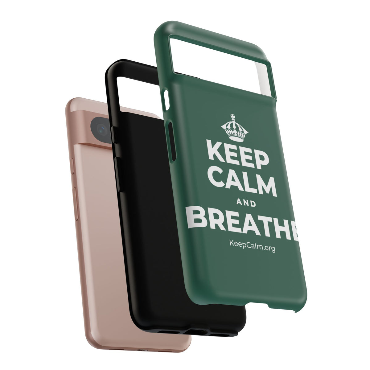 KEEP CALM AND BREATHE Phone Case