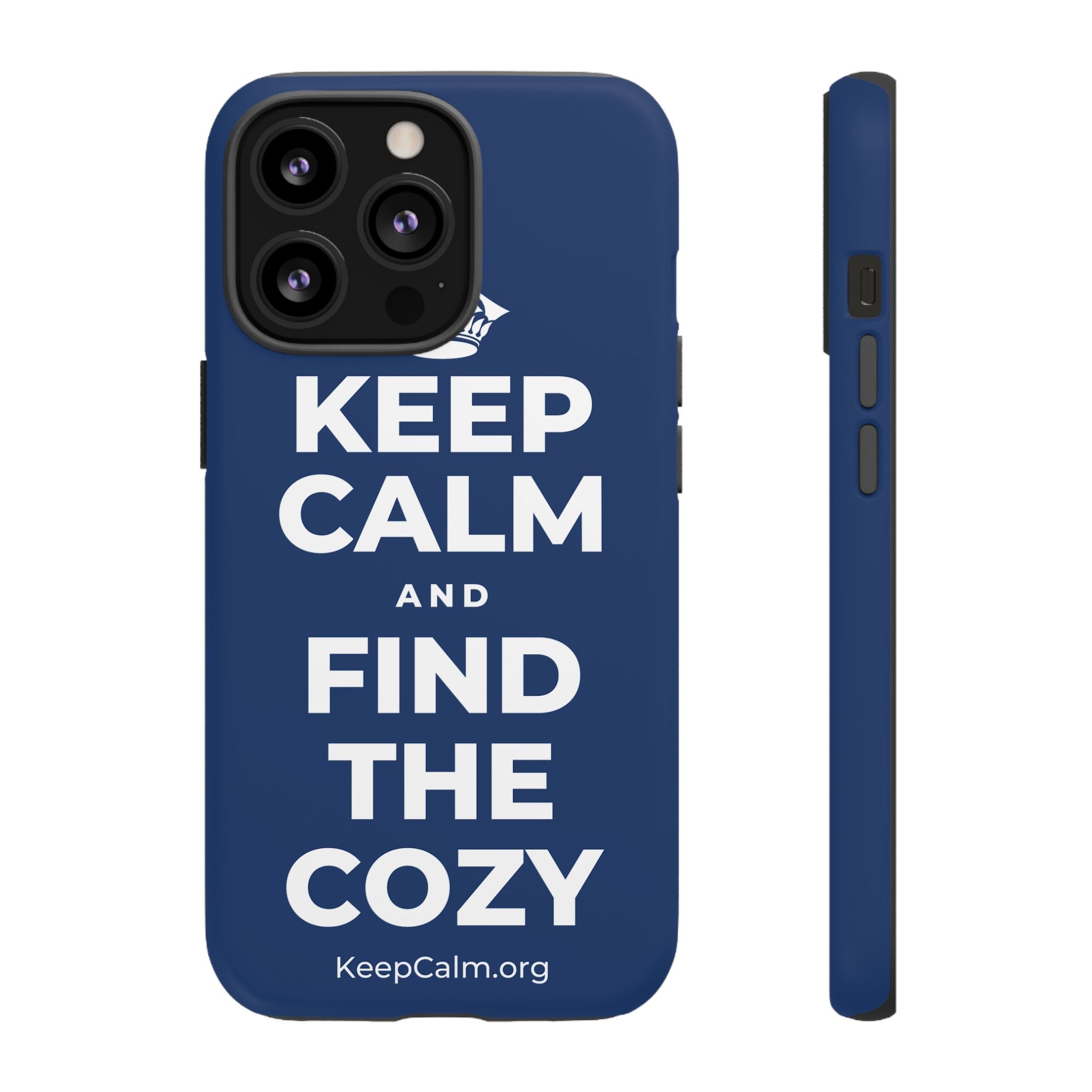 KEEP CALM AND FIND THE COZY Phone Case