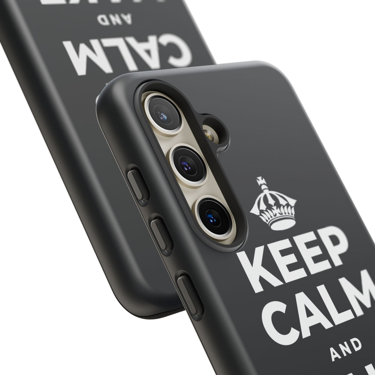 KEEP CALM AND MAKE WAVES Phone Case (Dark)