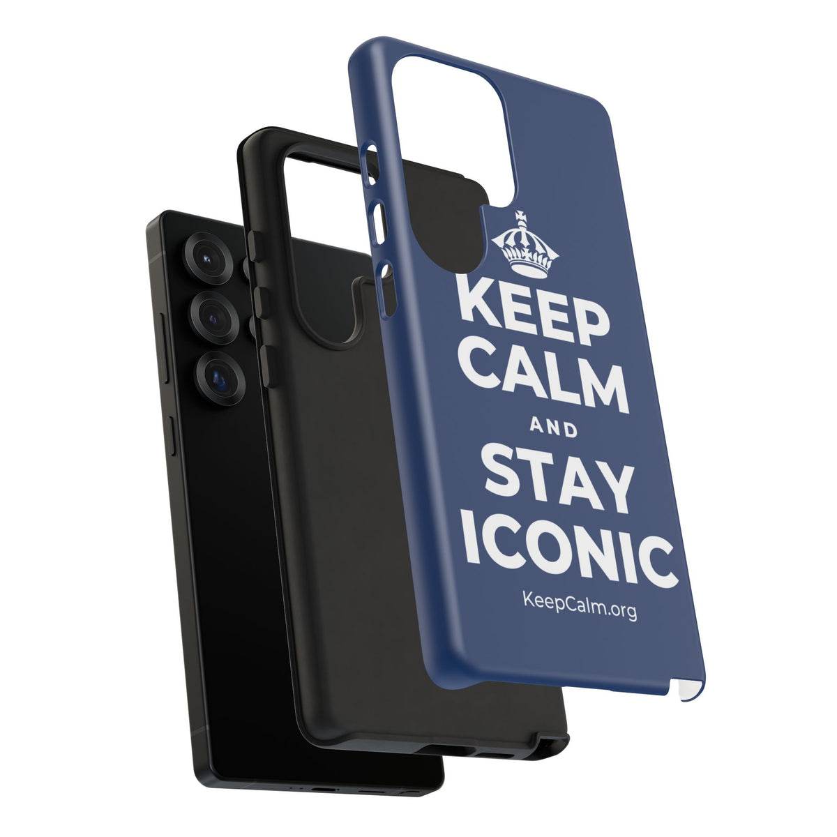 KEEP CALM AND STAY ICONIC Phone Case