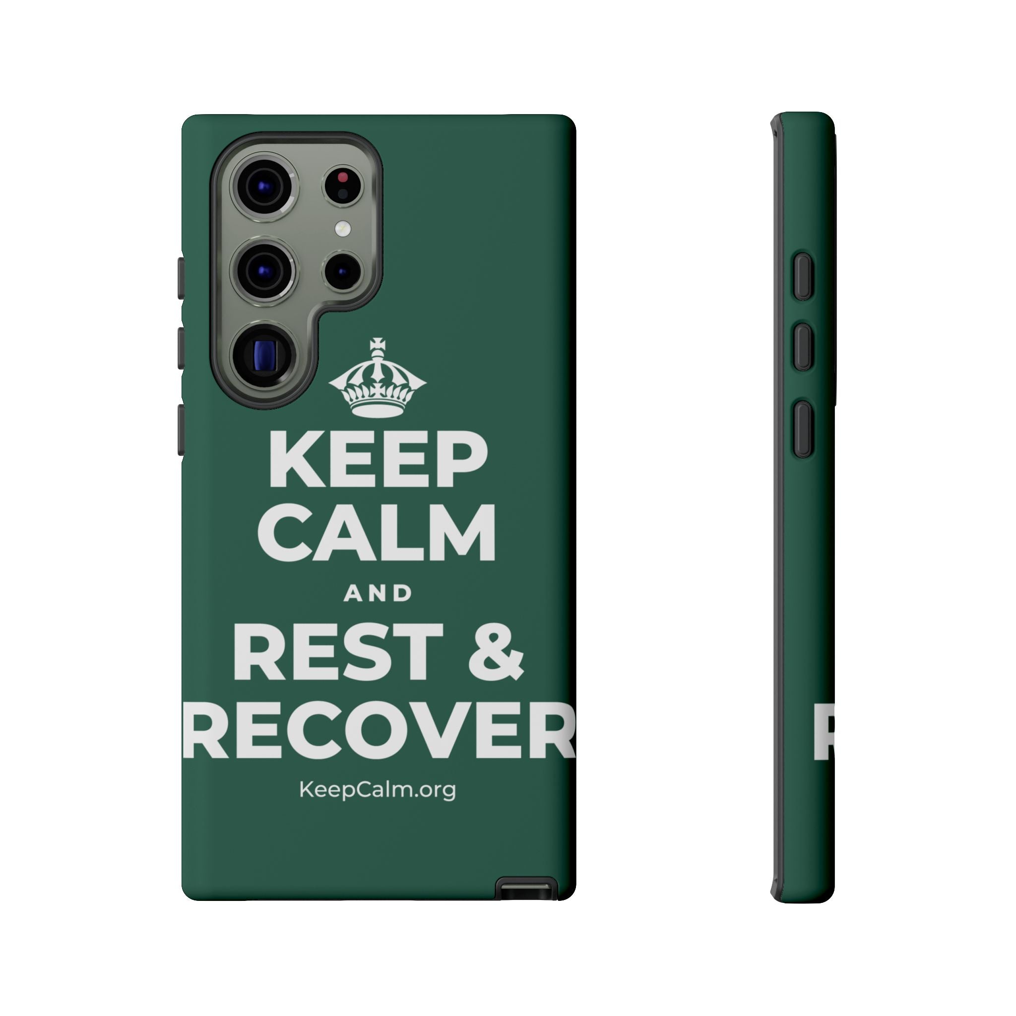 KEEP CALM AND REST & RECOVER Phone Case
