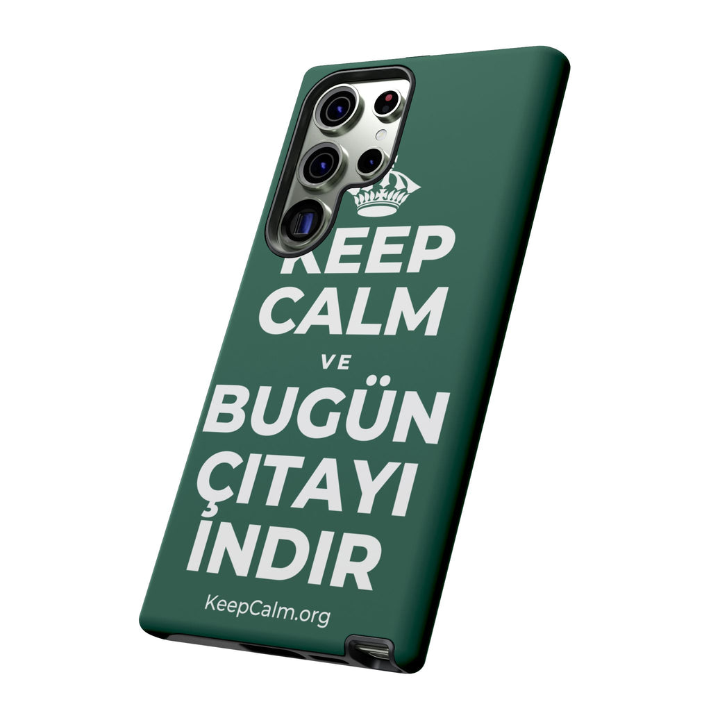 KEEP CALM VE BUGÜN ÇITAYI INDIR Phone Case