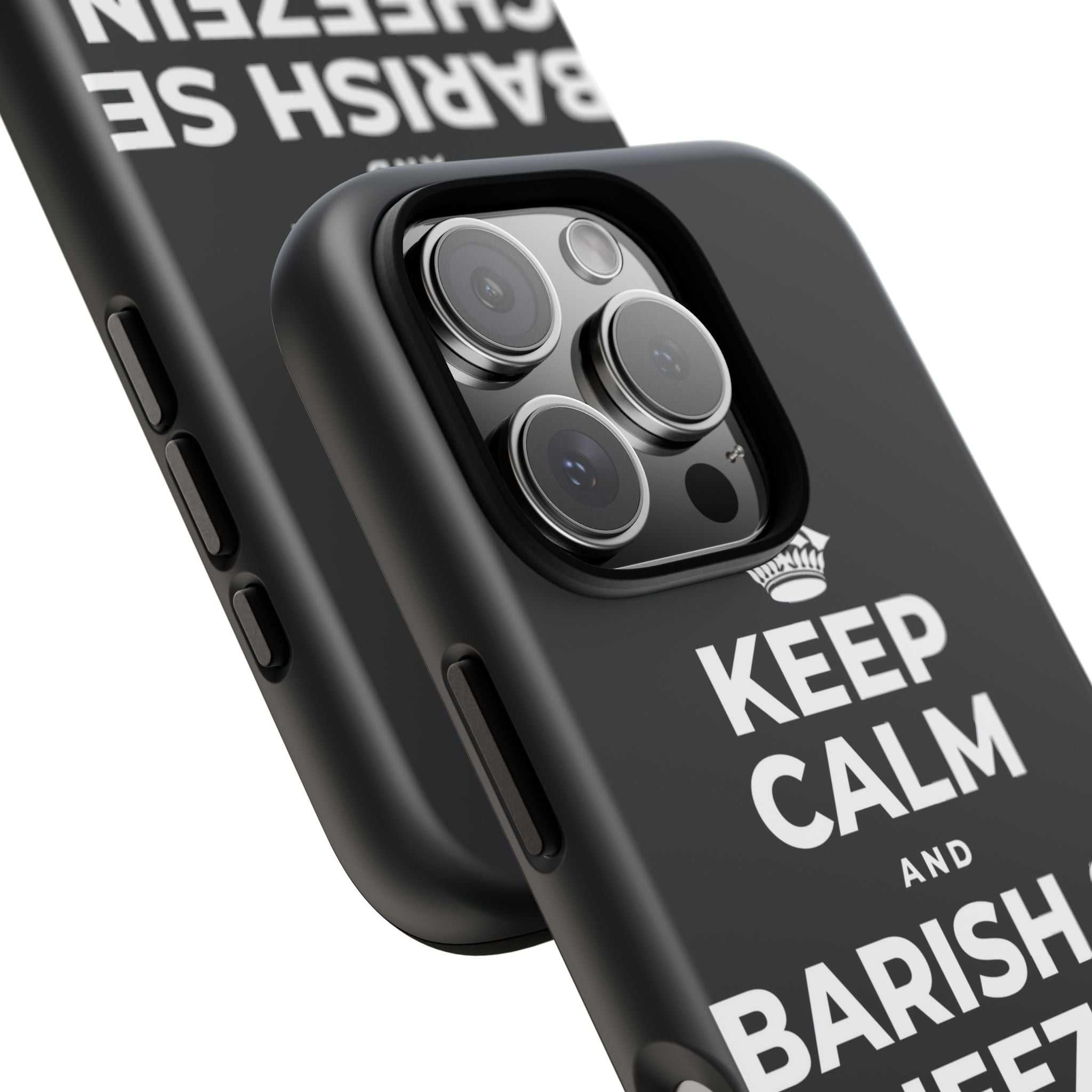 KEEP CALM AND BARISH SE CHEEZEIN BADHTI HAIN Phone Case (Dark)