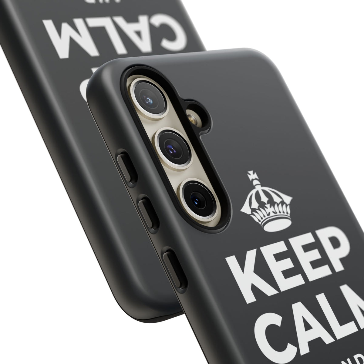 KEEP CALM AND OWN IT Phone Case (Dark)