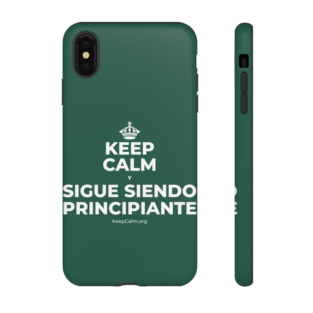 KEEP CALM Y SIGUE SIENDO PRINCIPIANTE Phone Case